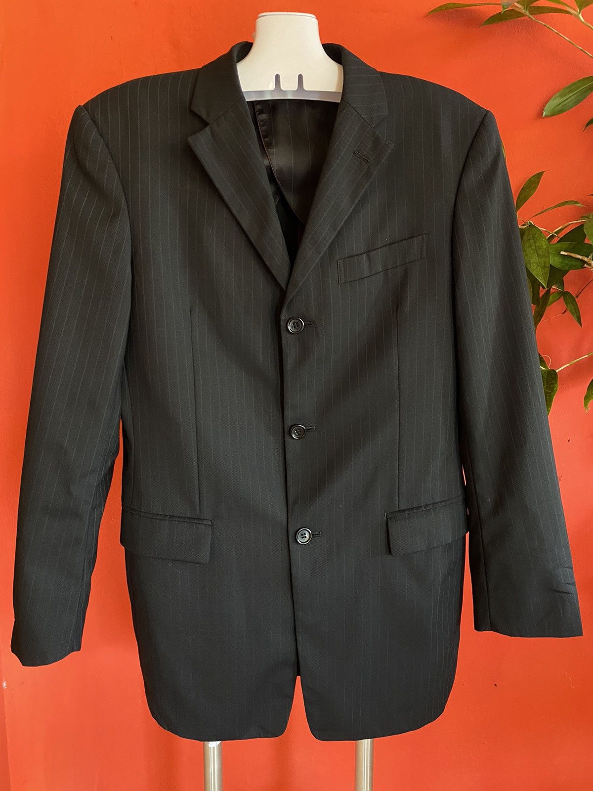 Designer × Y's GK42-YOHJI YAMAMOTO SACSNY Y’SACCS SLIM FIT BLAZER Size 40R - 2 Thumbnail