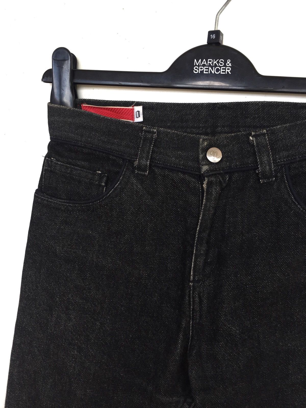 Number (N)ine OG Number (N)ine Kurt Cobain Distressed Denim Size US 27 - 7 Thumbnail