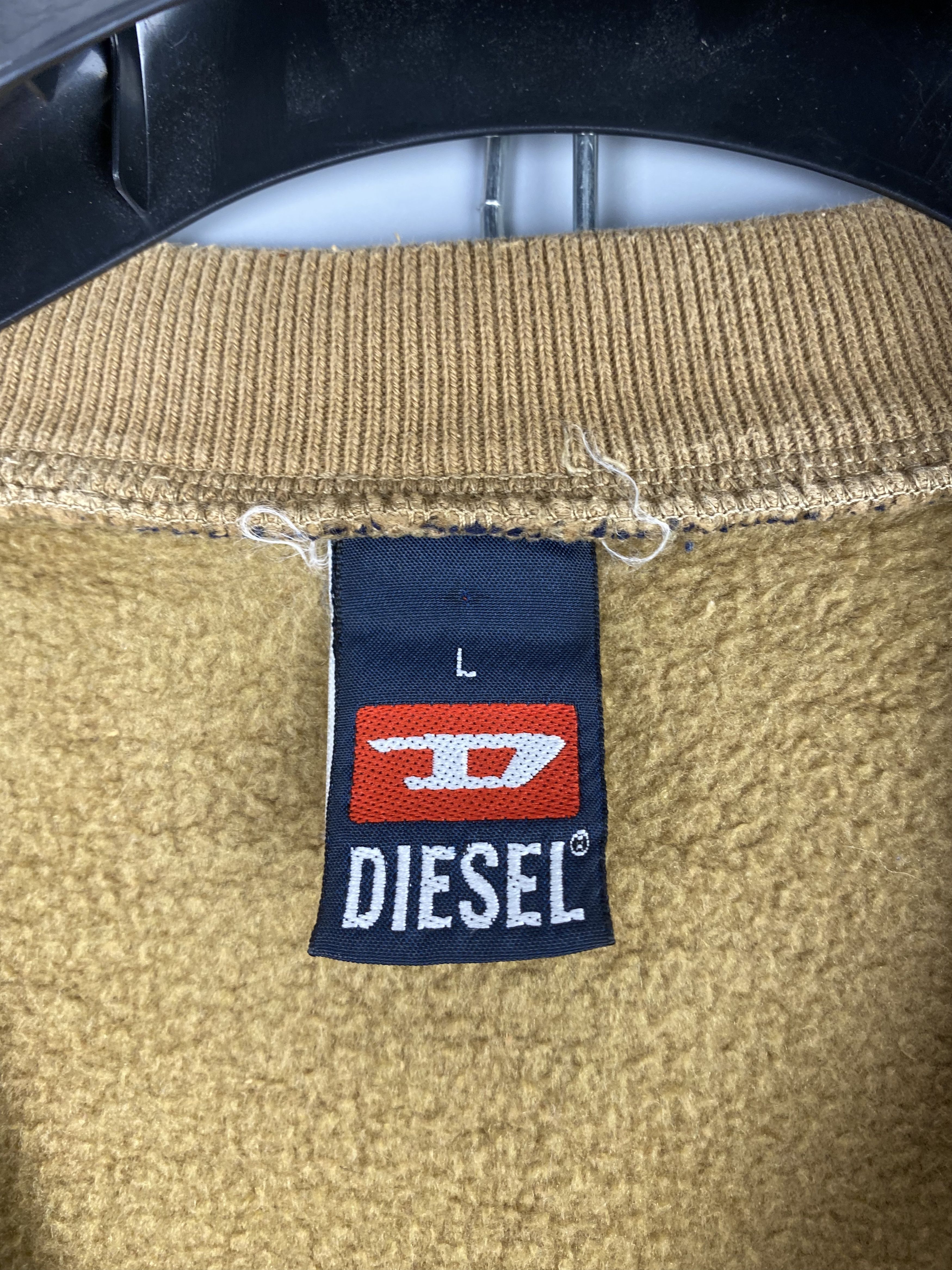 Diesel × Vintage Vintage Diesel Sweatshirt Top Size US L / EU 52-54 / 3 - 6 Thumbnail