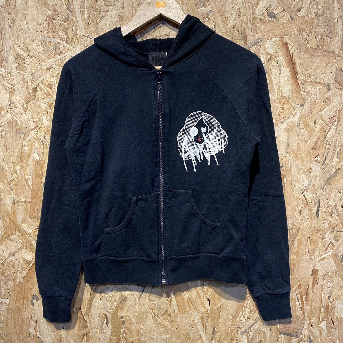 Anna Sui Anna Sui Big Logo Hoodie Made In USA Size US XS / EU 42 / 0 - 2 Thumbnail