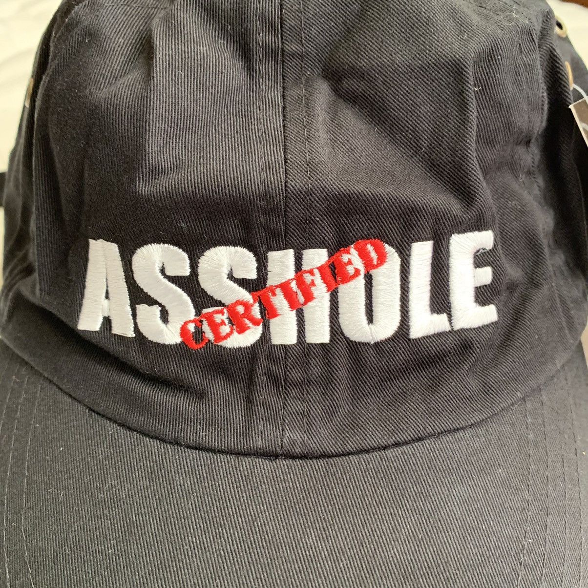 Other NWT Deadstock Certified Asshole Black Cap Size ONE SIZE - 3 Thumbnail
