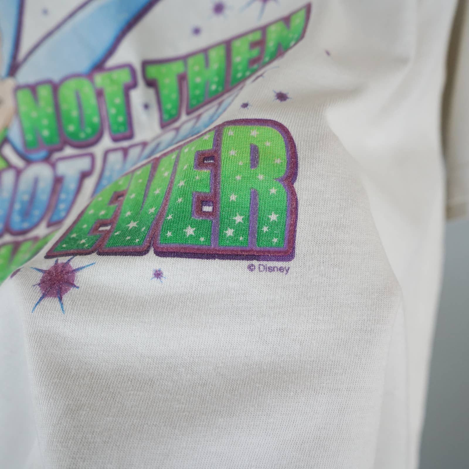 Cartoon Network × Disney × Vintage Vintage Tinker Bell Tink t shirt Disney Peter Pan Size US XL / EU 56 / 4 - 3 Thumbnail