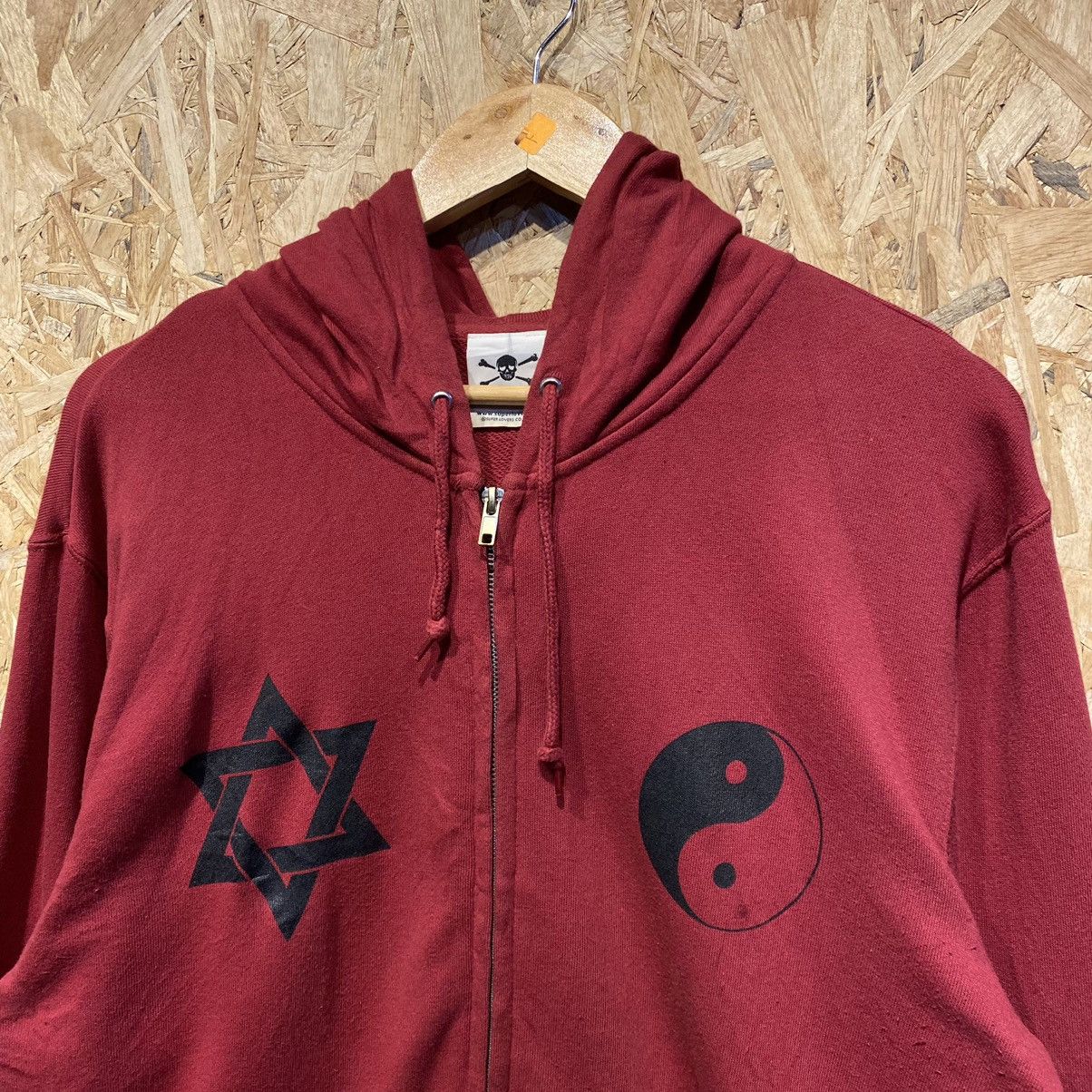 Japanese Brand Lover’s Rock Super Lovers Japanese Brand “DEATH” Hoodie Size US L / EU 52-54 / 3 - 4 Thumbnail