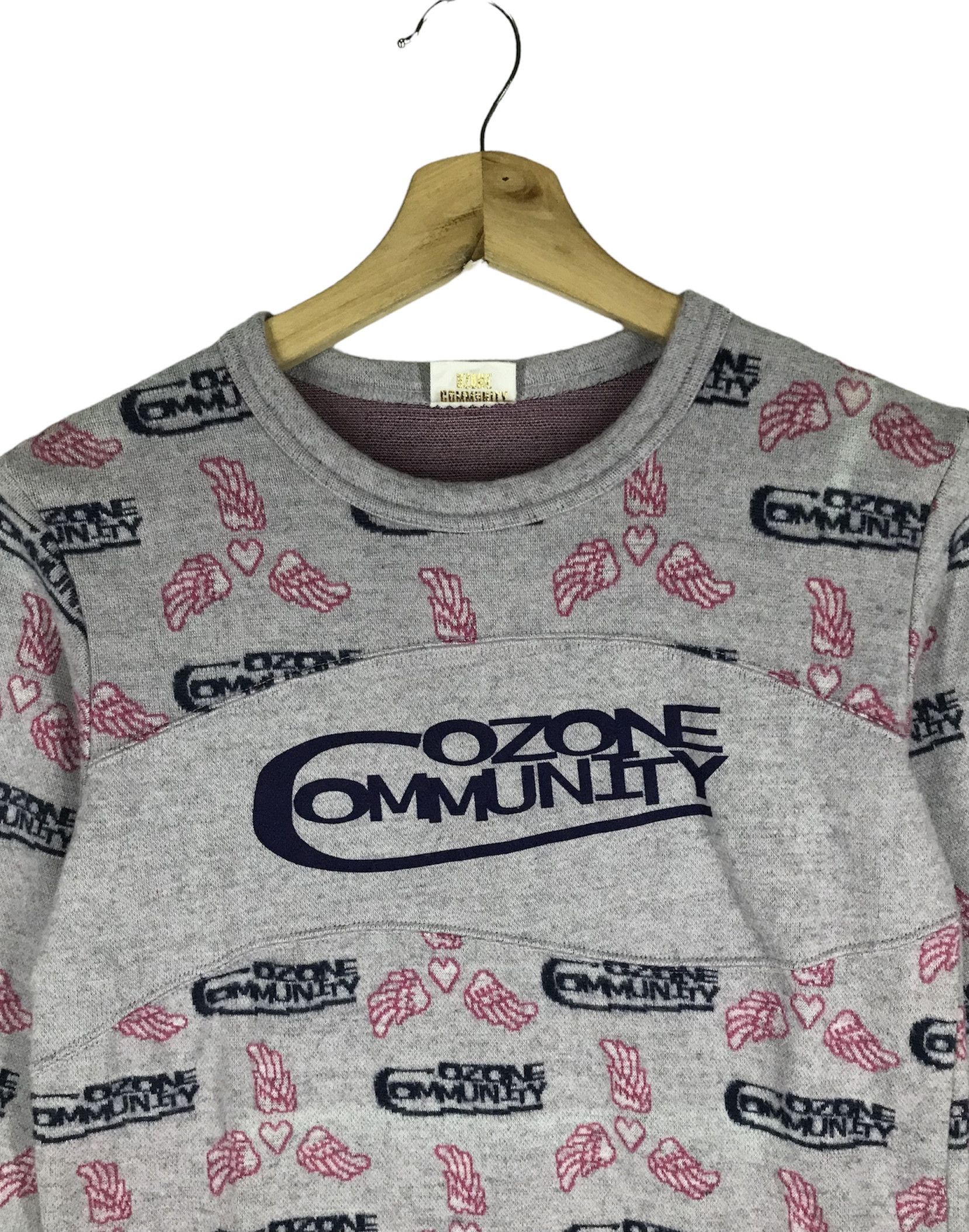 Japanese Brand Ozone Community Sweatshirts Size XS / US 0-2 / IT 36-38 - 3 Thumbnail