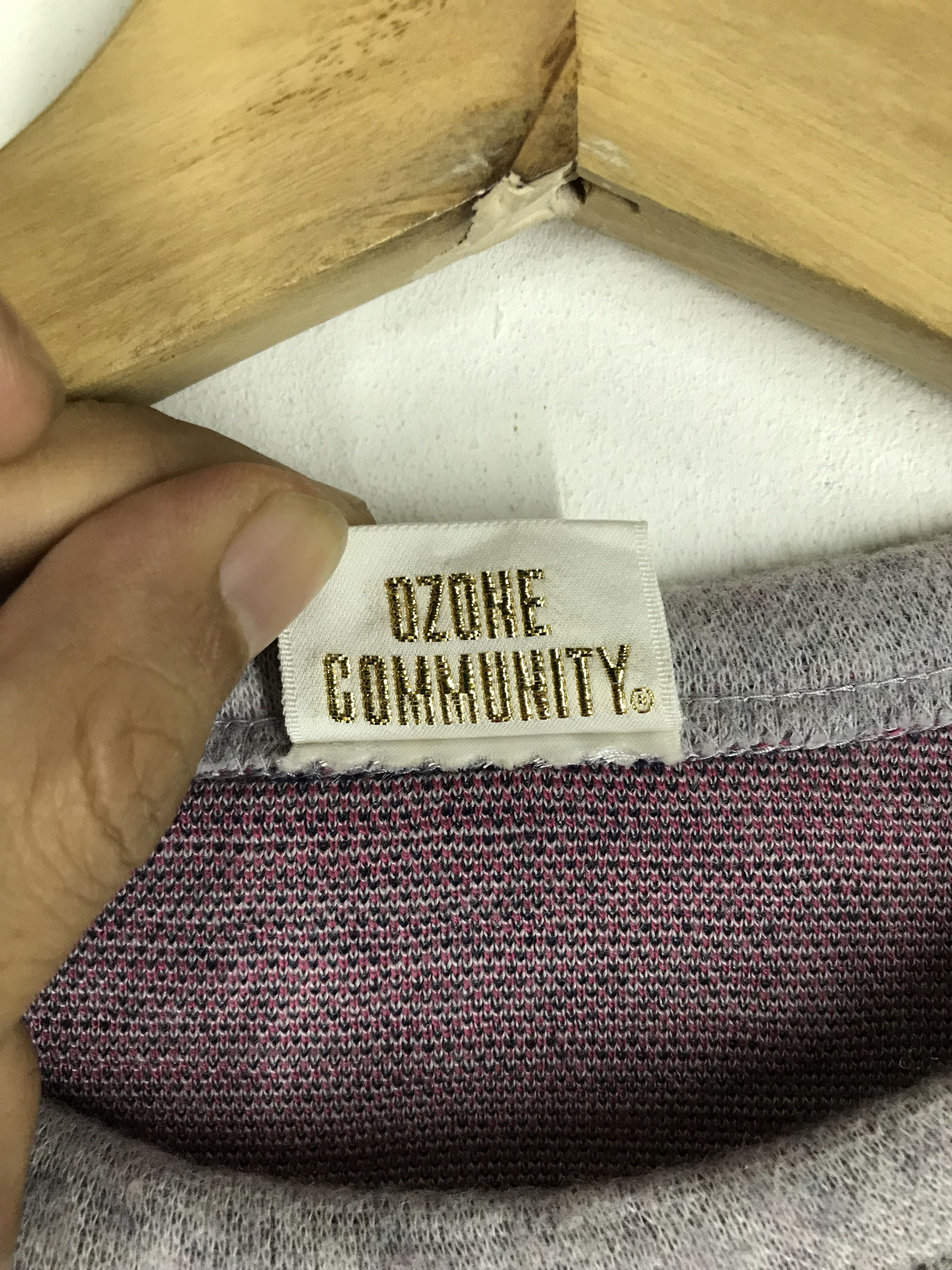 Japanese Brand Ozone Community Sweatshirts Size XS / US 0-2 / IT 36-38 - 5 Thumbnail