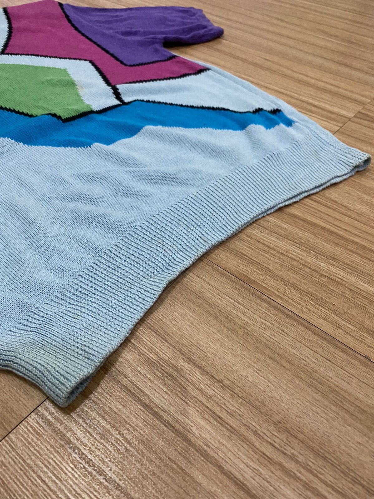 Japanese Brand Louis Joone Multicolour Knitwear Shirt Style Size US M / EU 48-50 / 2 - 3 Thumbnail