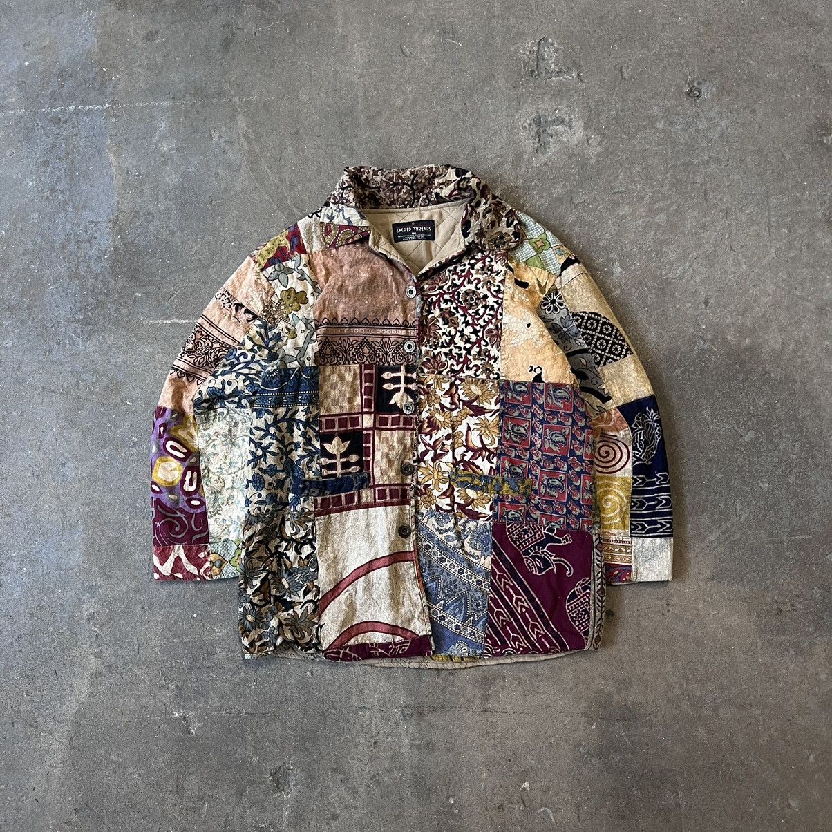Archival Clothing × Streetwear × Vintage Vintage 90s Sacred Threads ...