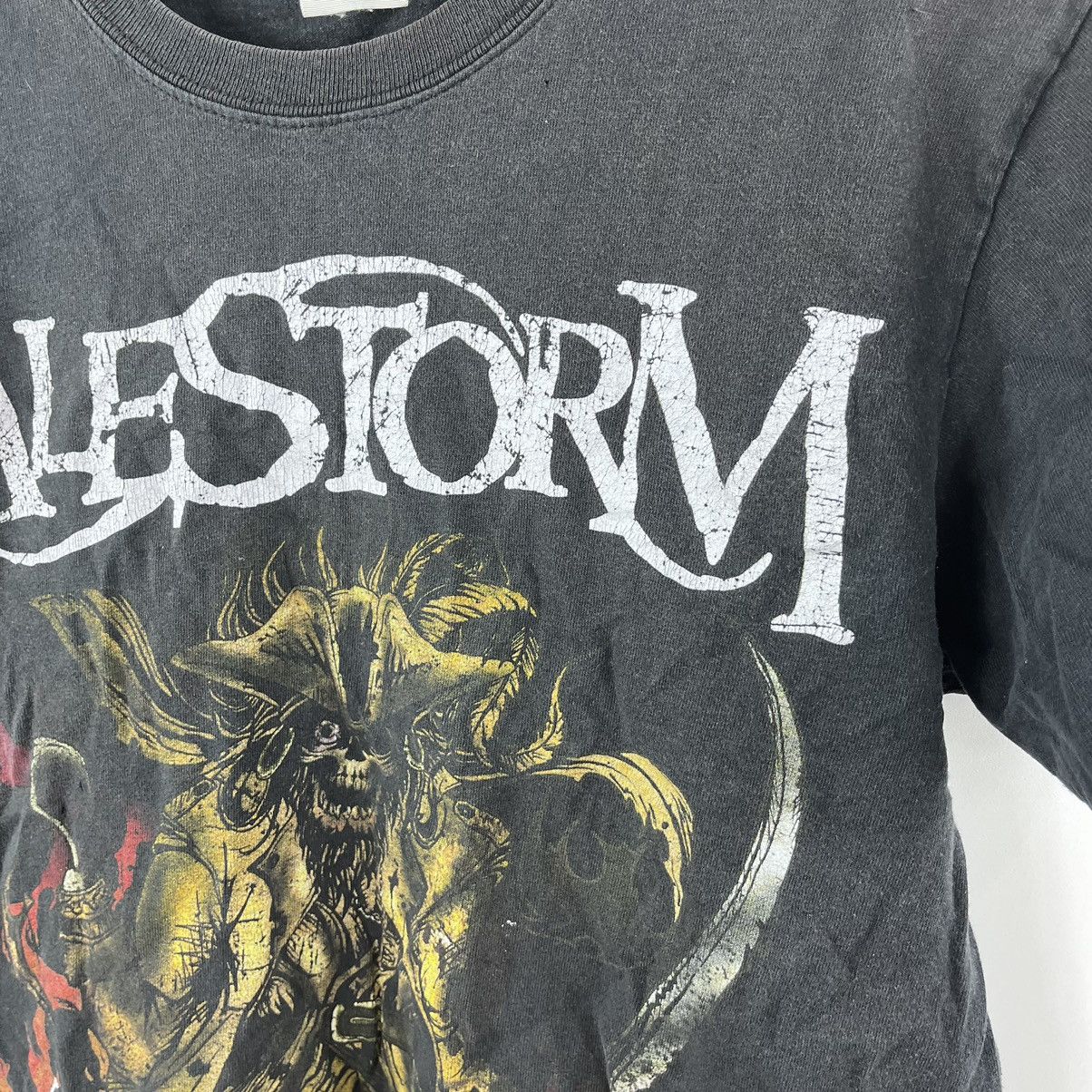 Band Tees × Vintage Vintage Alestorm T-Shirt Deadstock Style Heavy Cotton Sz M Size US M / EU 48-50 / 2 - 5 Thumbnail