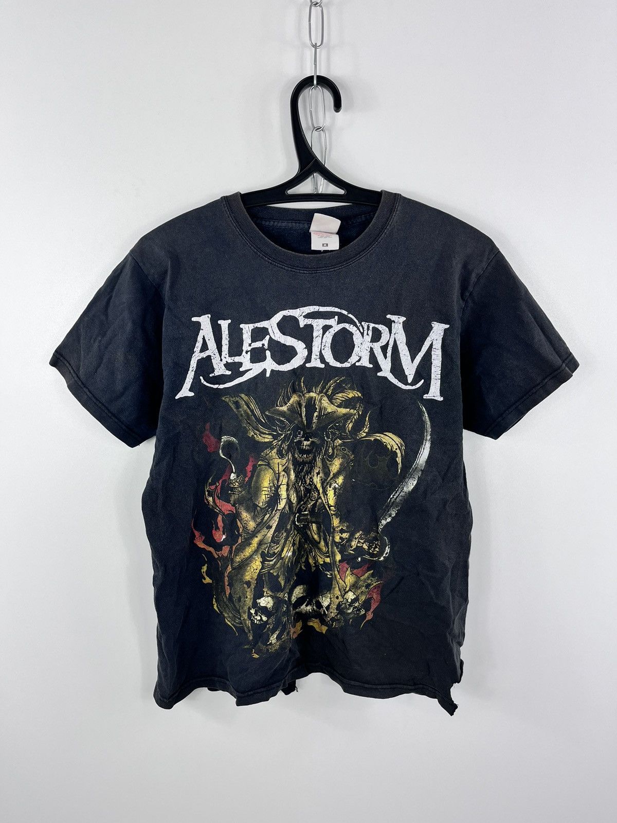 Band Tees × Vintage Vintage Alestorm T-Shirt Deadstock Style Heavy Cotton Sz M Size US M / EU 48-50 / 2 - 1 Thumbnail