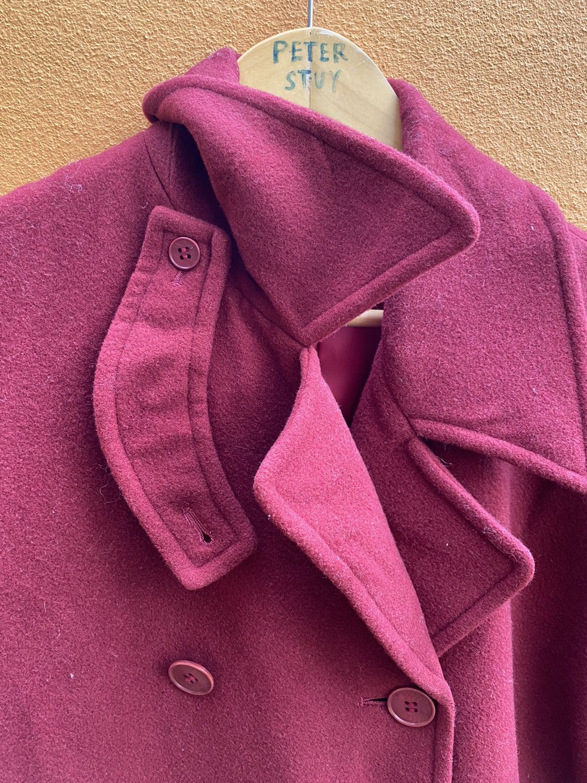 Calvin Klein × Designer Luxury CALVIN KLEIN Long Coat Double Breast Casual Style Size US M / EU 48-50 / 2 - 5 Thumbnail