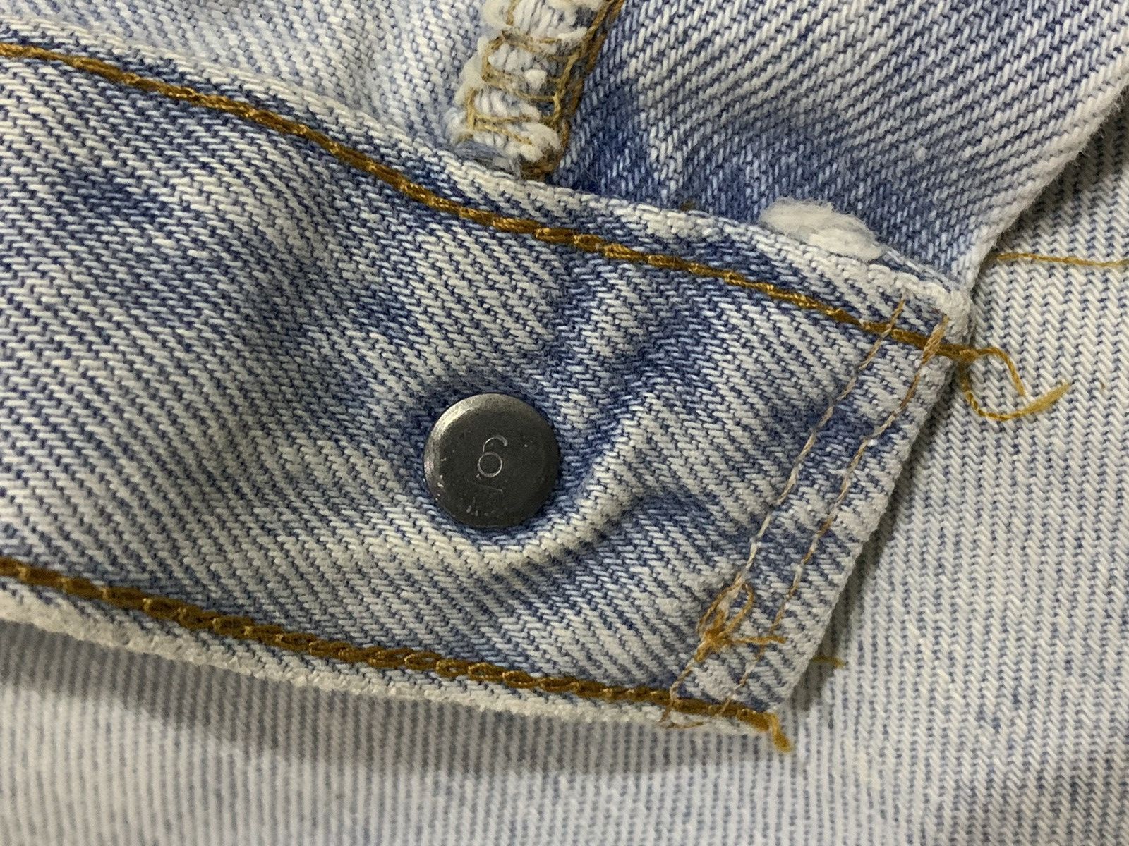 Levi's Vintage Clothing × Vintage Levis 501 Selvedge 60s Rindem ButtonFly No 6 Jeans Size US 30 / EU 46 - 8 Thumbnail