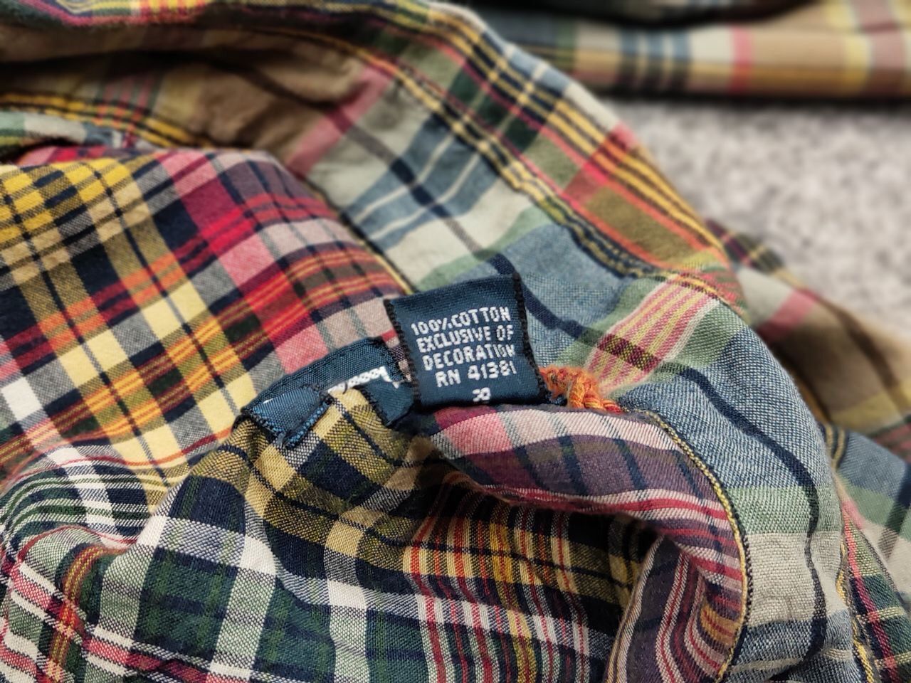 Polo Ralph Lauren Vintage 90's Polo Ralph Lauren Checkered Light Flannel Shirt Size US XL / EU 56 / 4 - 20 Thumbnail