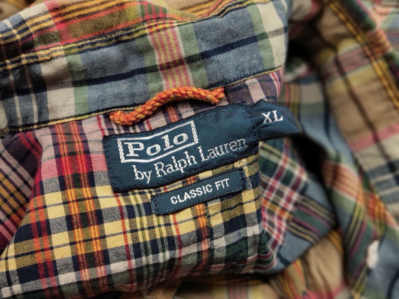 Polo Ralph Lauren Vintage 90's Polo Ralph Lauren Checkered Light Flannel Shirt Size US XL / EU 56 / 4 - 19 Thumbnail