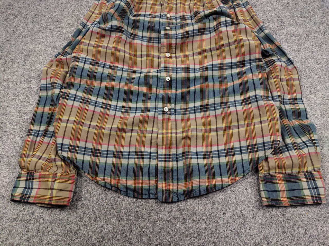 Polo Ralph Lauren Vintage 90's Polo Ralph Lauren Checkered Light Flannel Shirt Size US XL / EU 56 / 4 - 9 Thumbnail