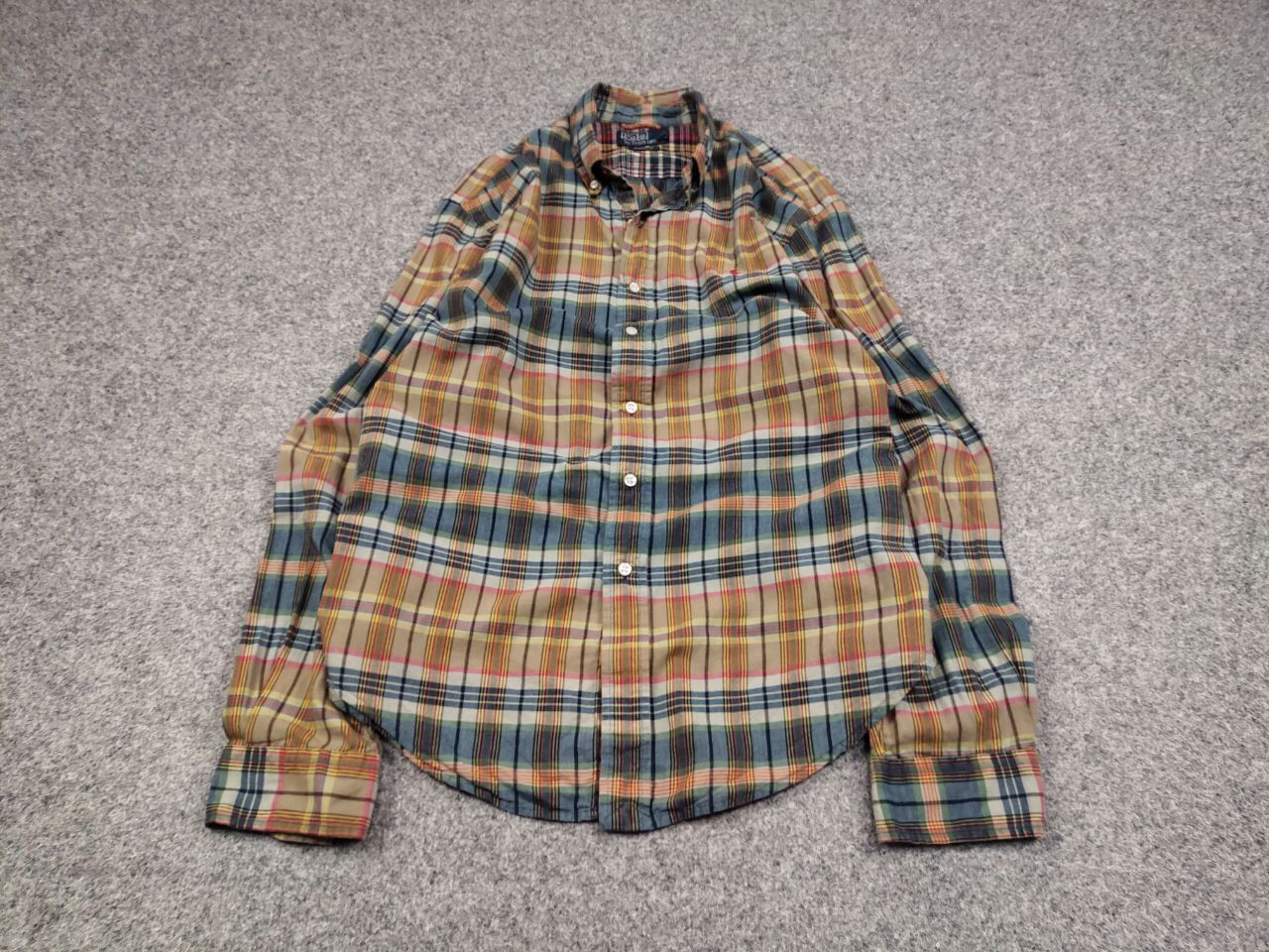 Polo Ralph Lauren Vintage 90's Polo Ralph Lauren Checkered Light Flannel Shirt Size US XL / EU 56 / 4 - 2 Thumbnail