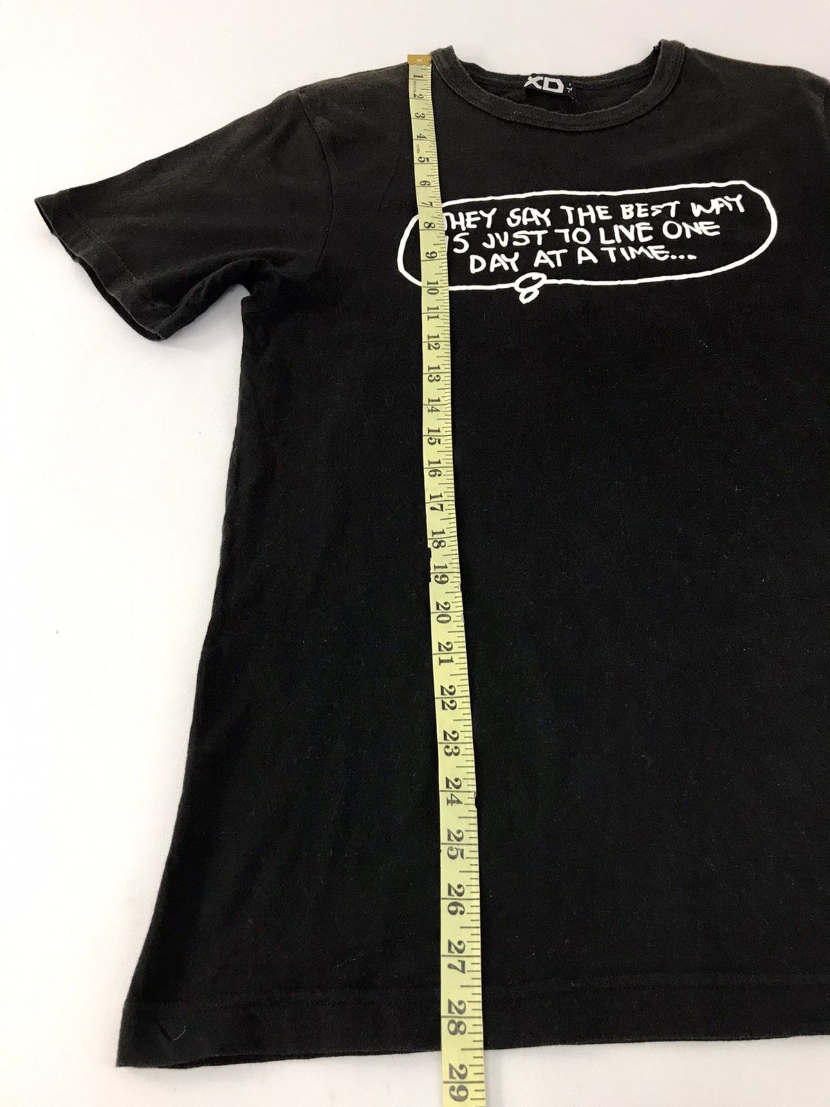 Japanese Brand × Vintage XD Quote Style T-shirt Tee Printed K197j Size US M / EU 48-50 / 2 - 8 Thumbnail