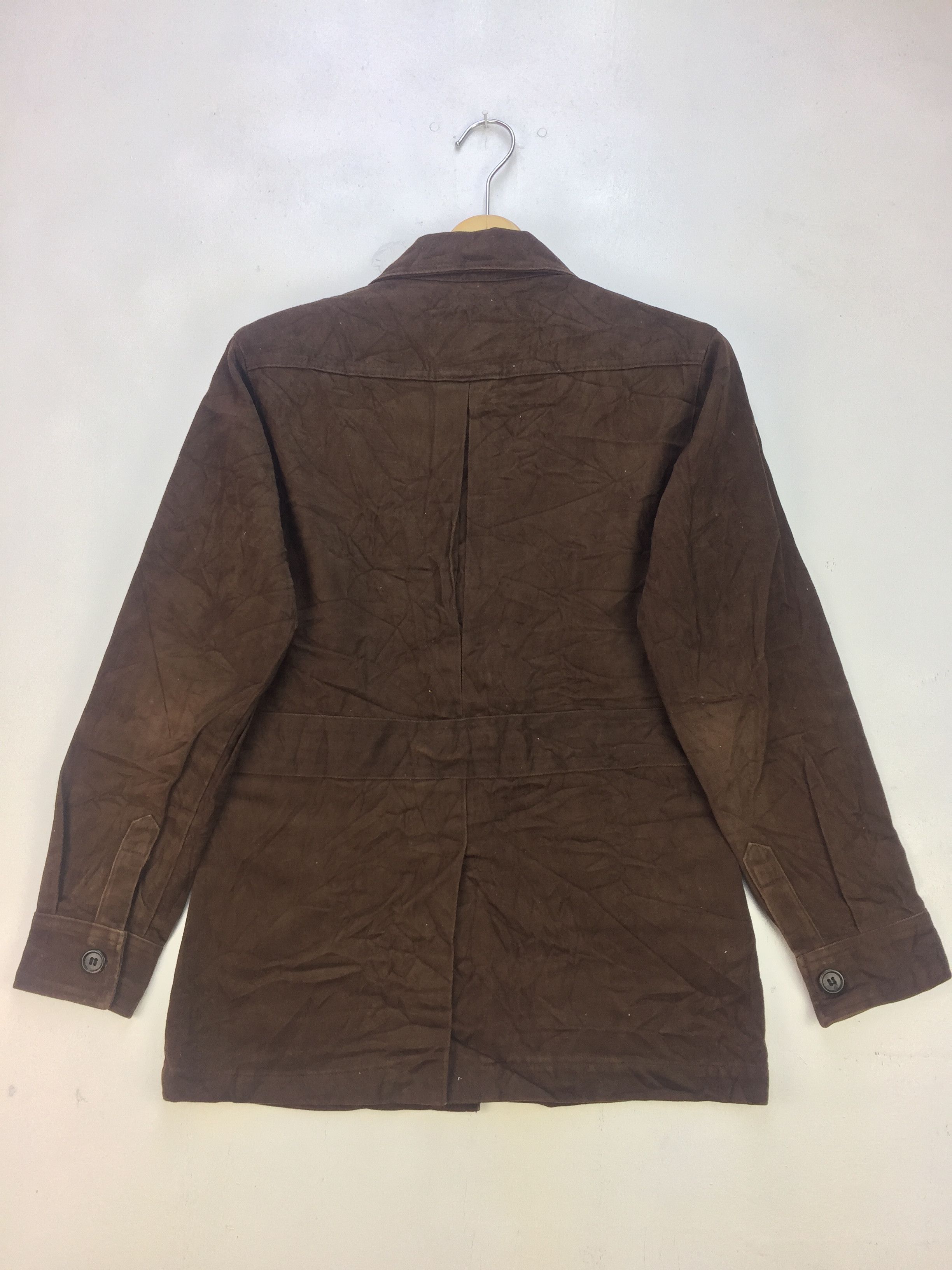 Big John VINTAGE 80s BIG JOHN SAFARI STYLE WORKER JACKET Size US S / EU 44-46 / 1 - 4 Thumbnail