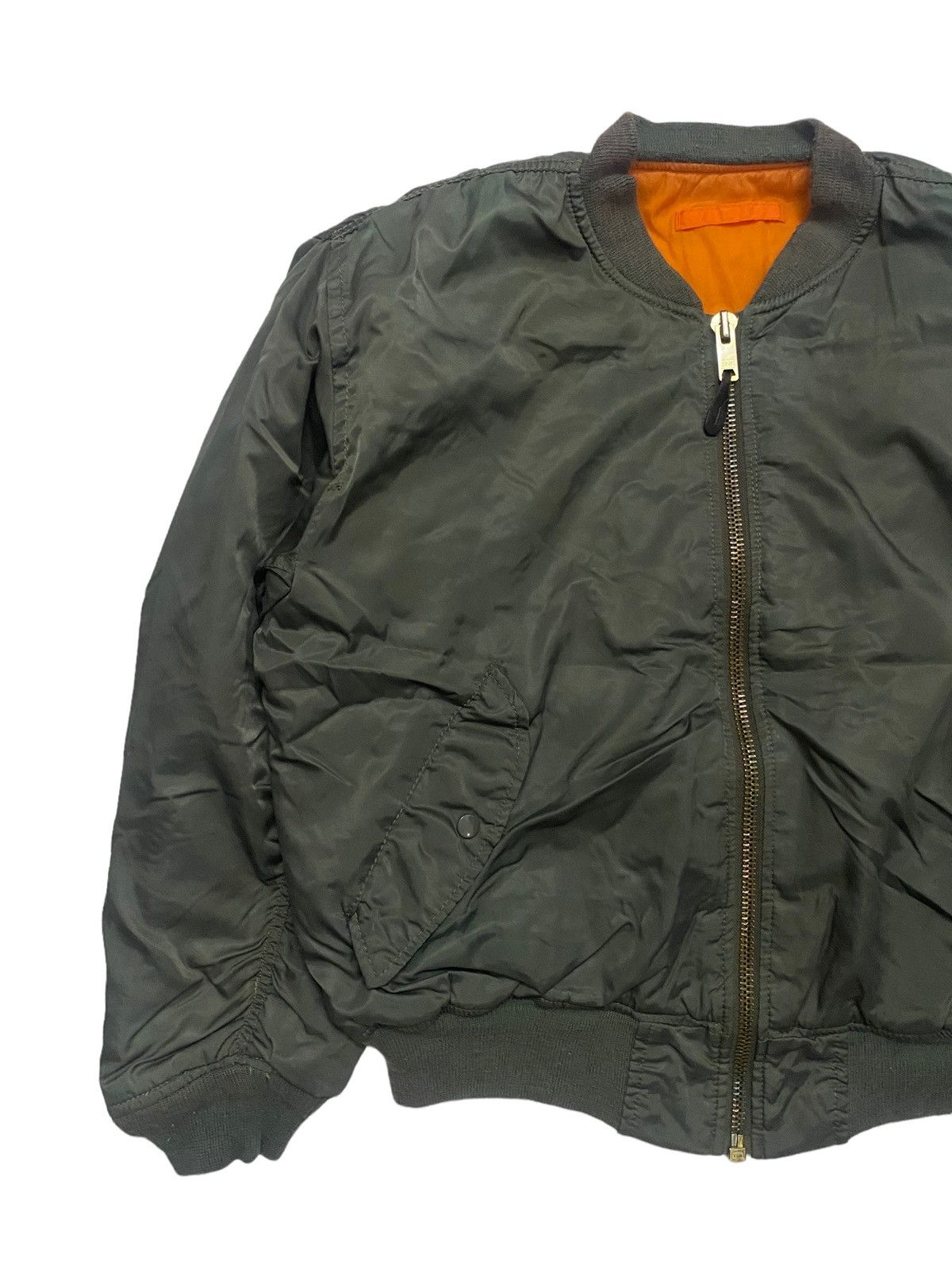 Vintage Vintage Air Force MA-1 Flying Kanye Style Bomber Jacket Size US L / EU 52-54 / 3 - 2 Thumbnail
