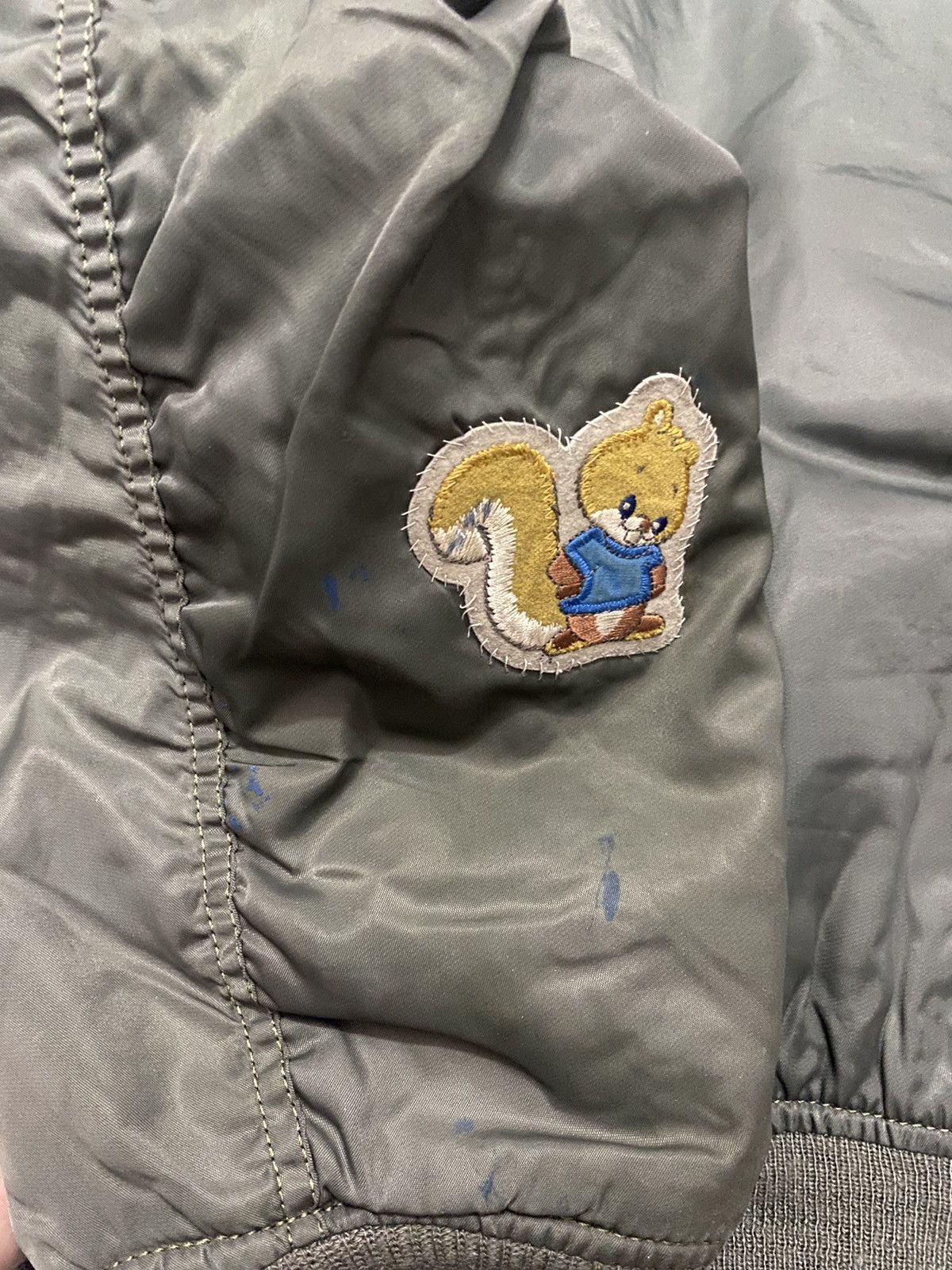 Vintage Vintage Air Force MA-1 Flying Kanye Style Bomber Jacket Size US L / EU 52-54 / 3 - 9 Thumbnail