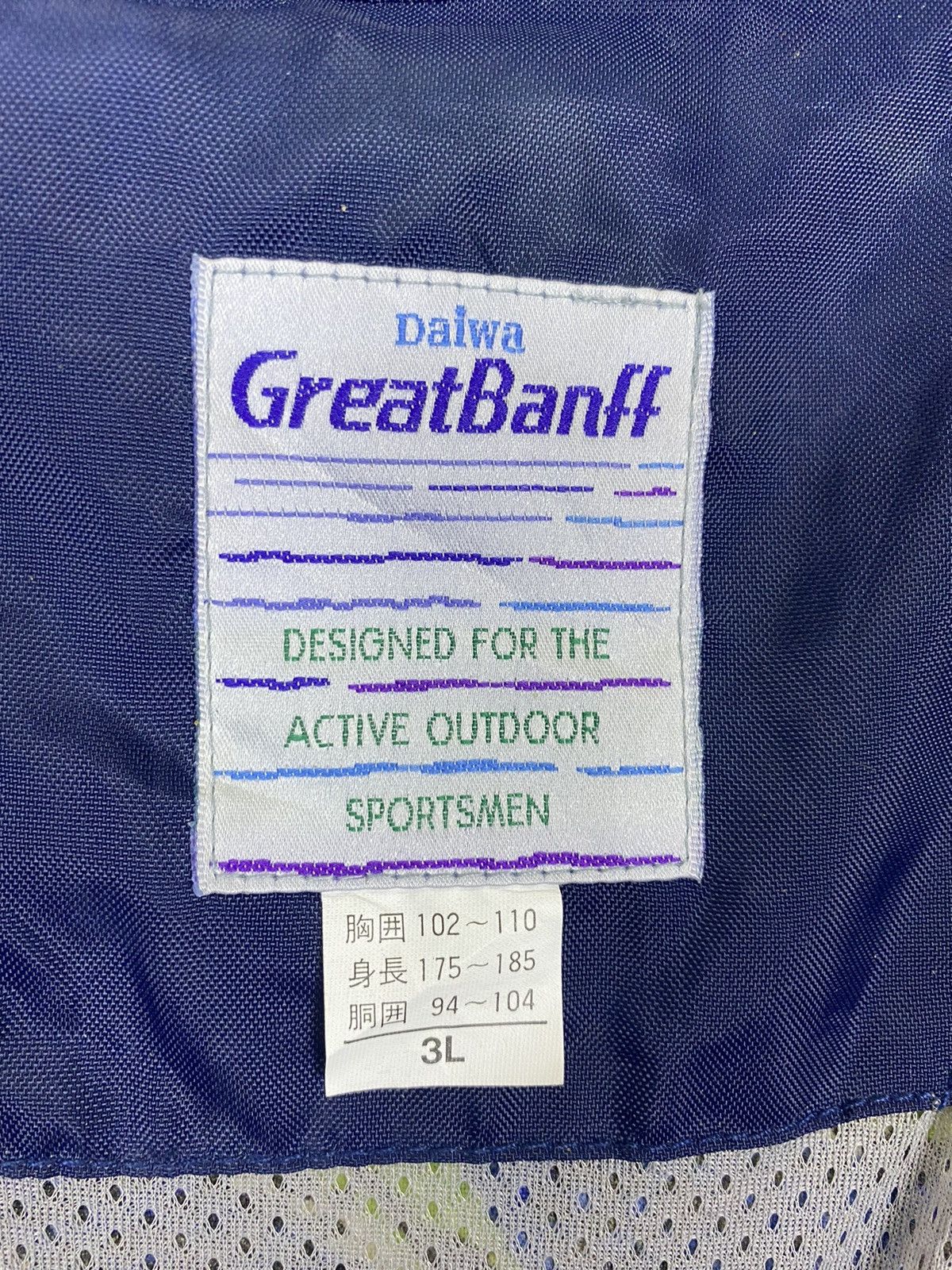 Sports Specialties DAIWA GREAT BANFF JACKET NICE DESIGN Size US XXL / EU 58 / 5 - 13 Thumbnail
