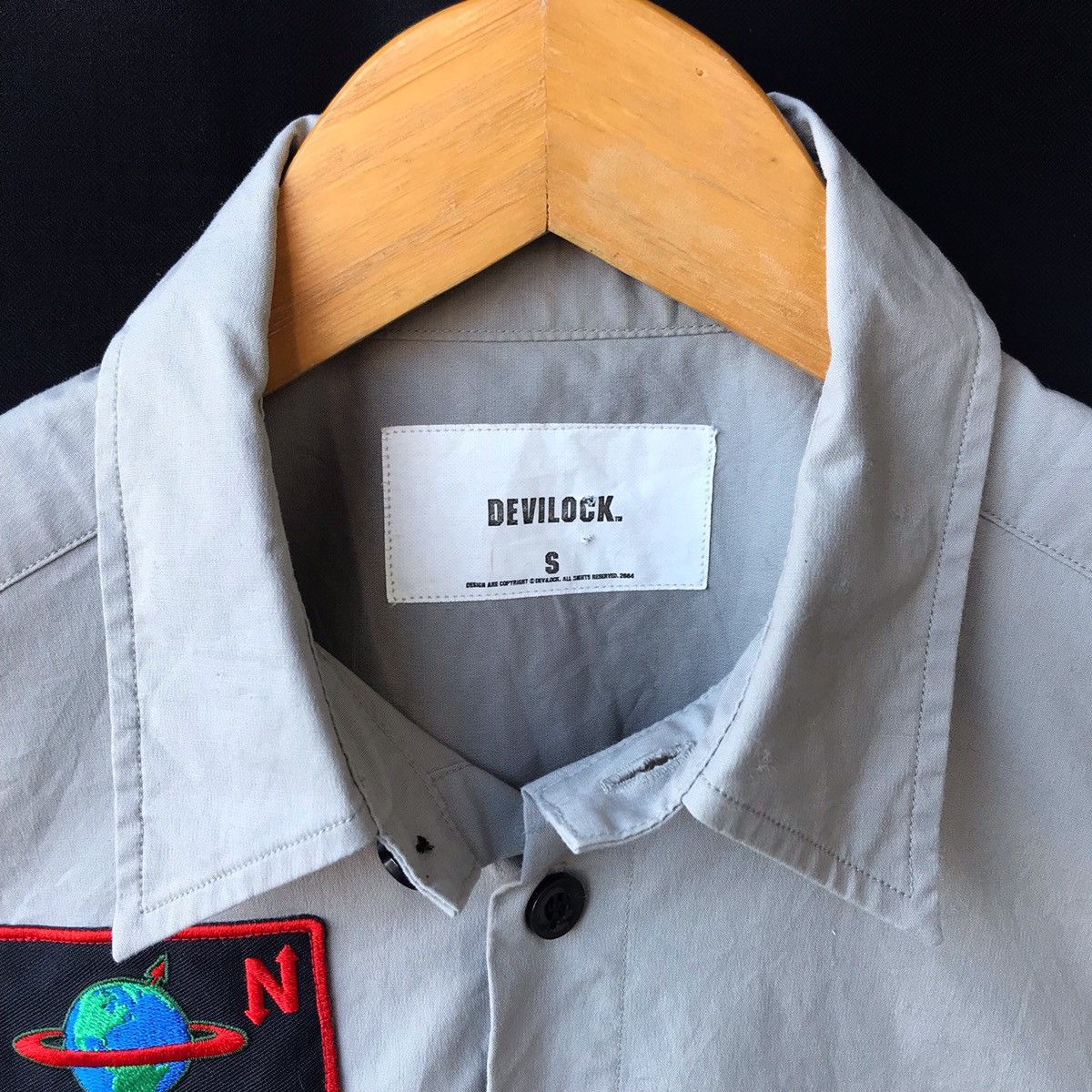 Devilock × Japanese Brand Devilock NASA Work Shirt Size US S / EU 44-46 / 1 - 2 Thumbnail