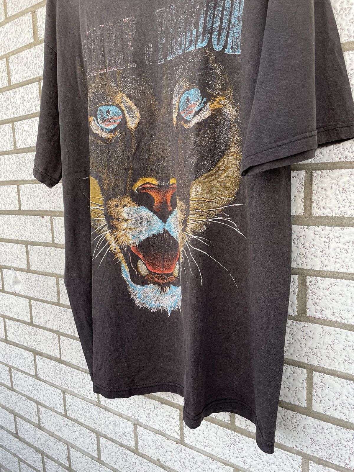 Vintage Lion The Spirit Of Freedom Faded - not jacket coat hoodie Size US XL / EU 56 / 4 - 10 Thumbnail