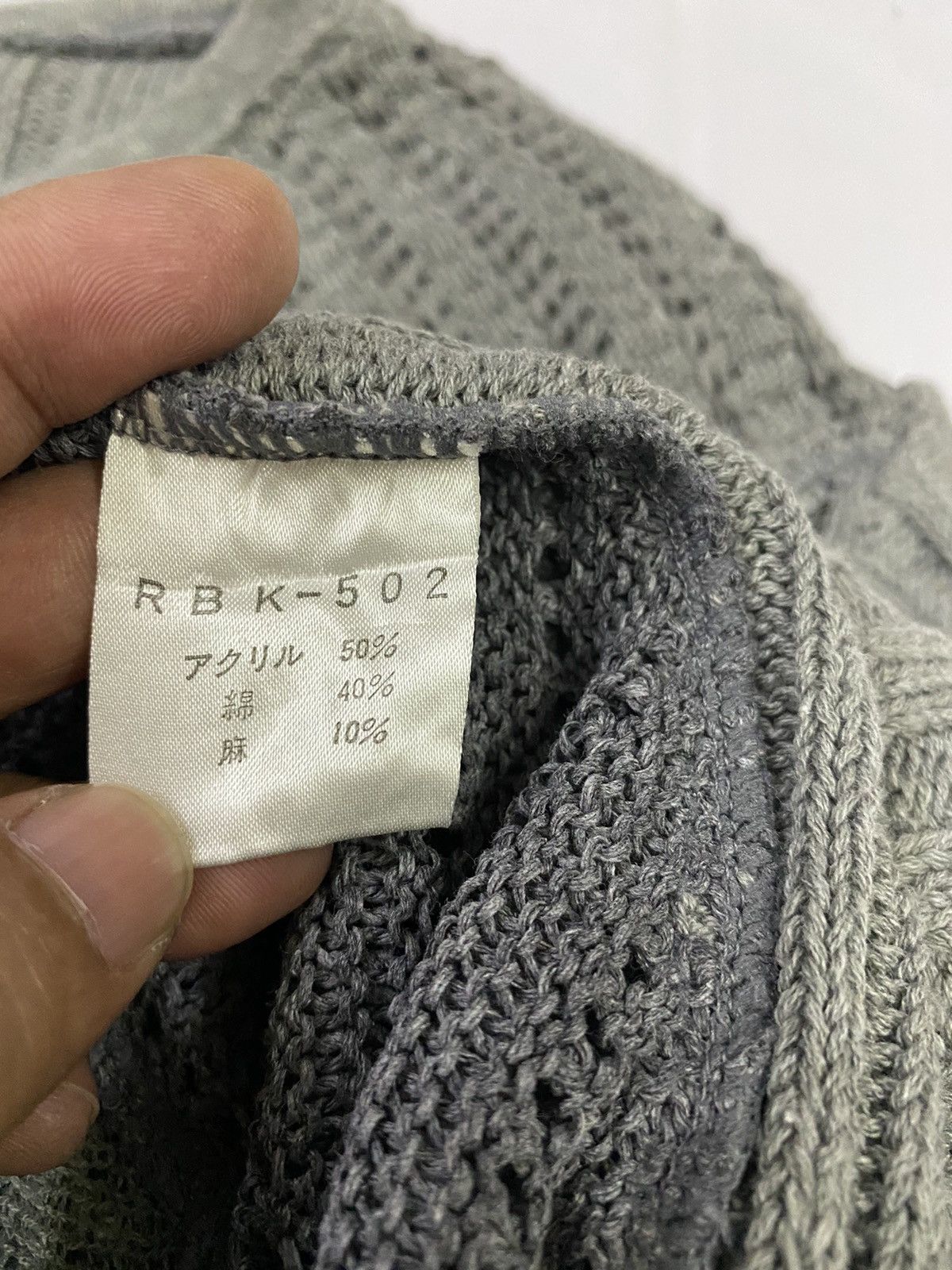 Yoshiyuki Konishi Vintage Ficce Yoshiyuki Konishi Knit Size US M / EU 48-50 / 2 - 6 Thumbnail