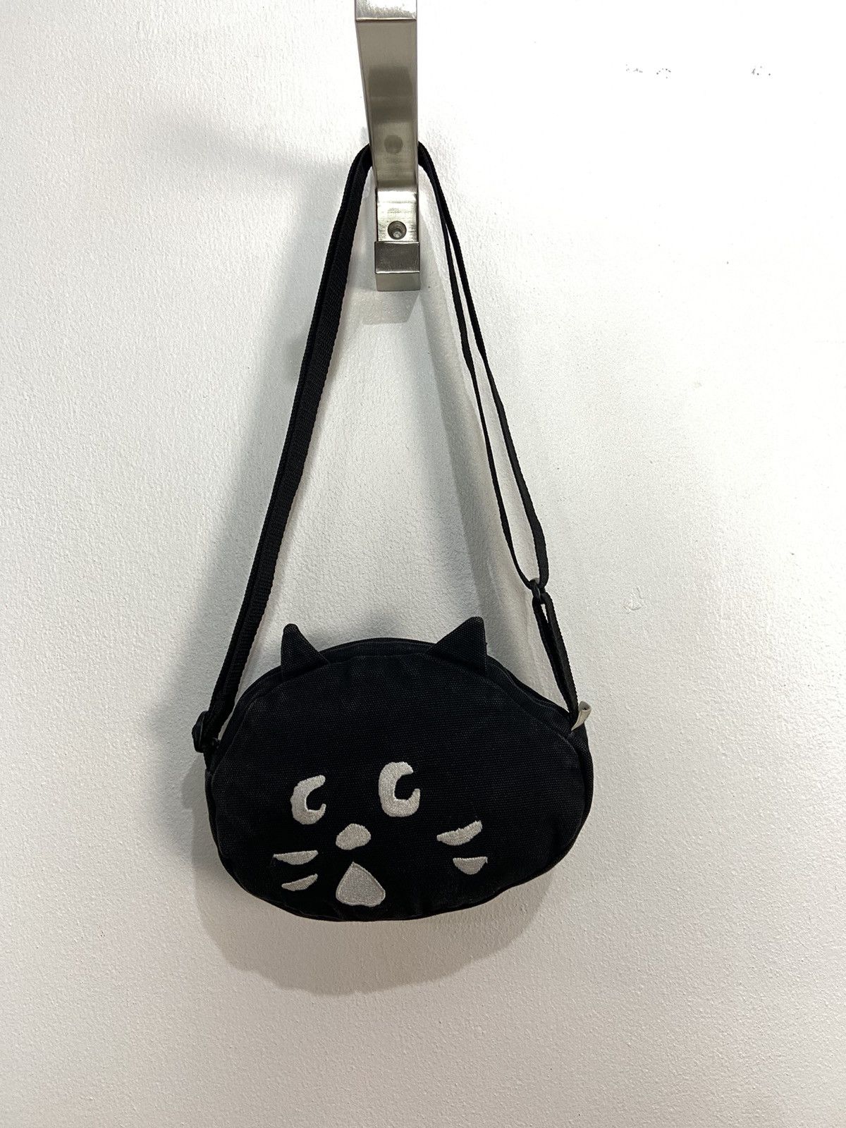image of Issey Miyake Ne-Net Nya Mini Bag in Black, Men's