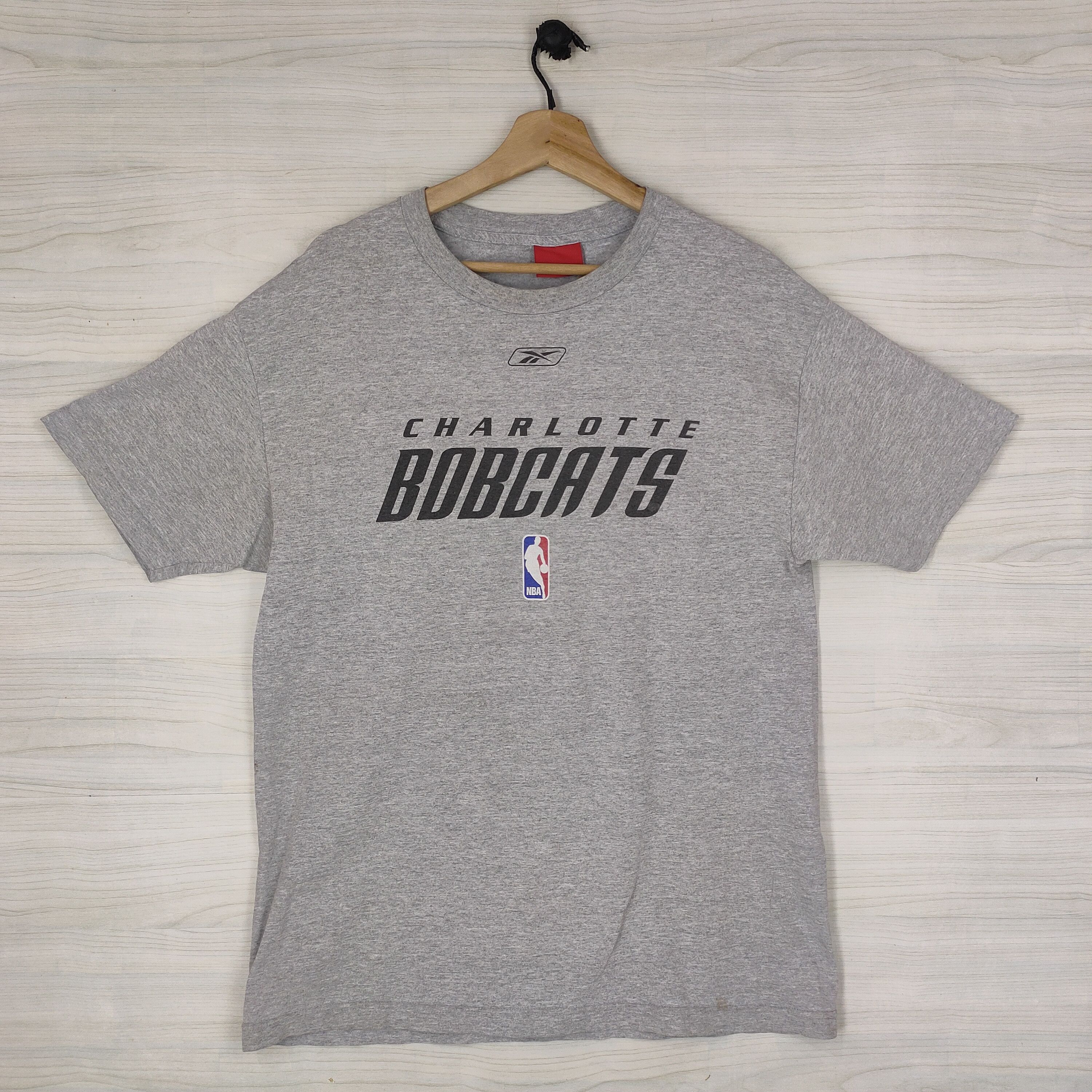 NBA × Reebok × Vintage Y2K NBA Charlotte Bobcats Reebok Tee ini Size US M / EU 48-50 / 2 - 1 Thumbnail