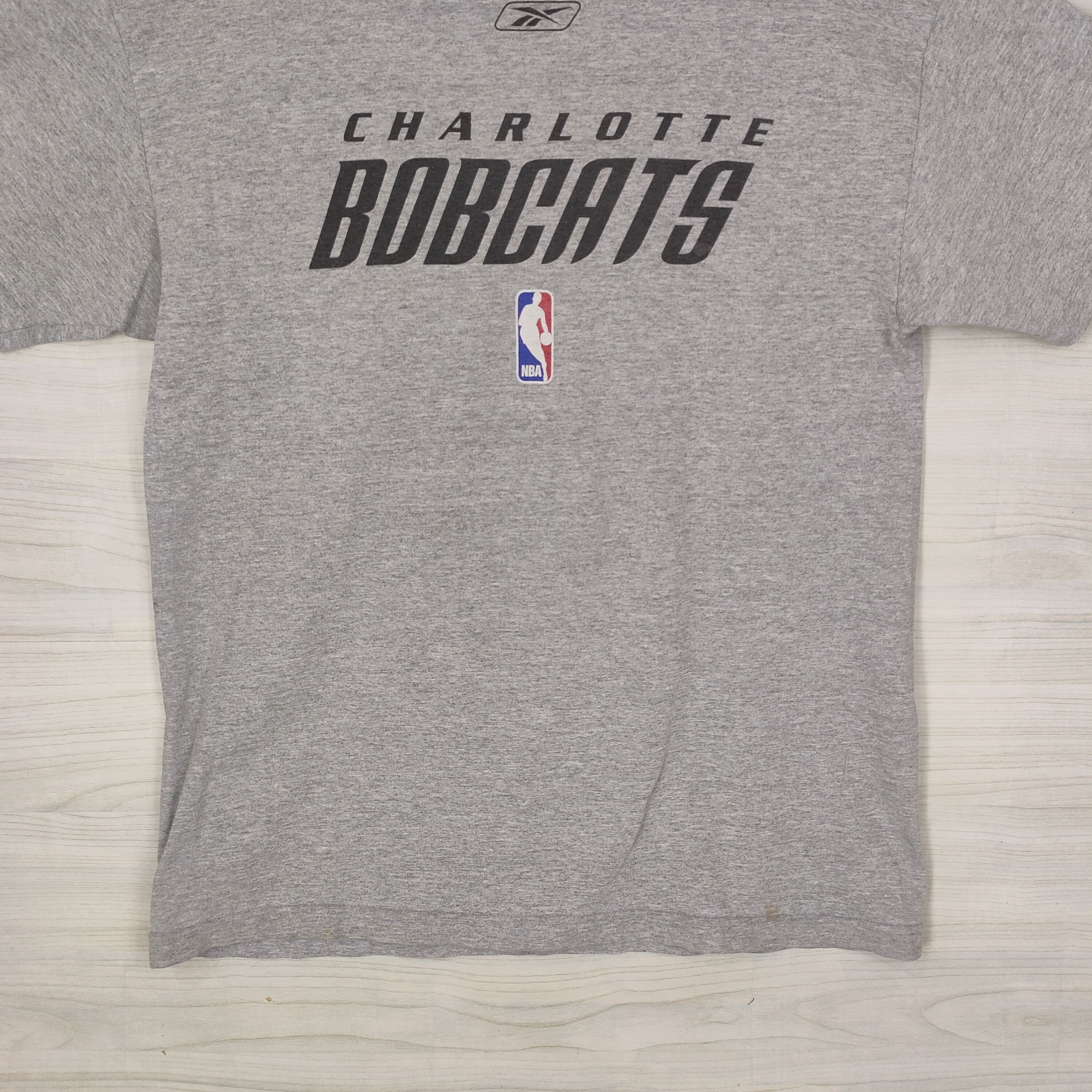 NBA × Reebok × Vintage Y2K NBA Charlotte Bobcats Reebok Tee ini Size US M / EU 48-50 / 2 - 6 Thumbnail
