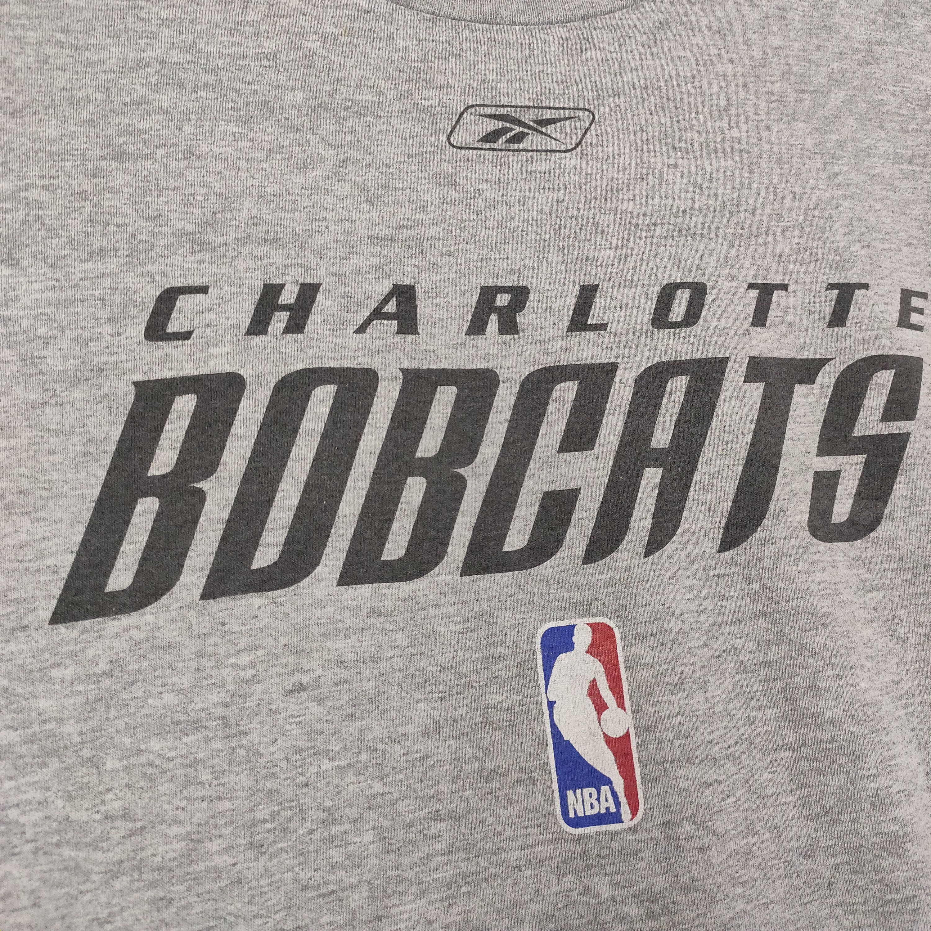 NBA × Reebok × Vintage Y2K NBA Charlotte Bobcats Reebok Tee ini Size US M / EU 48-50 / 2 - 7 Thumbnail