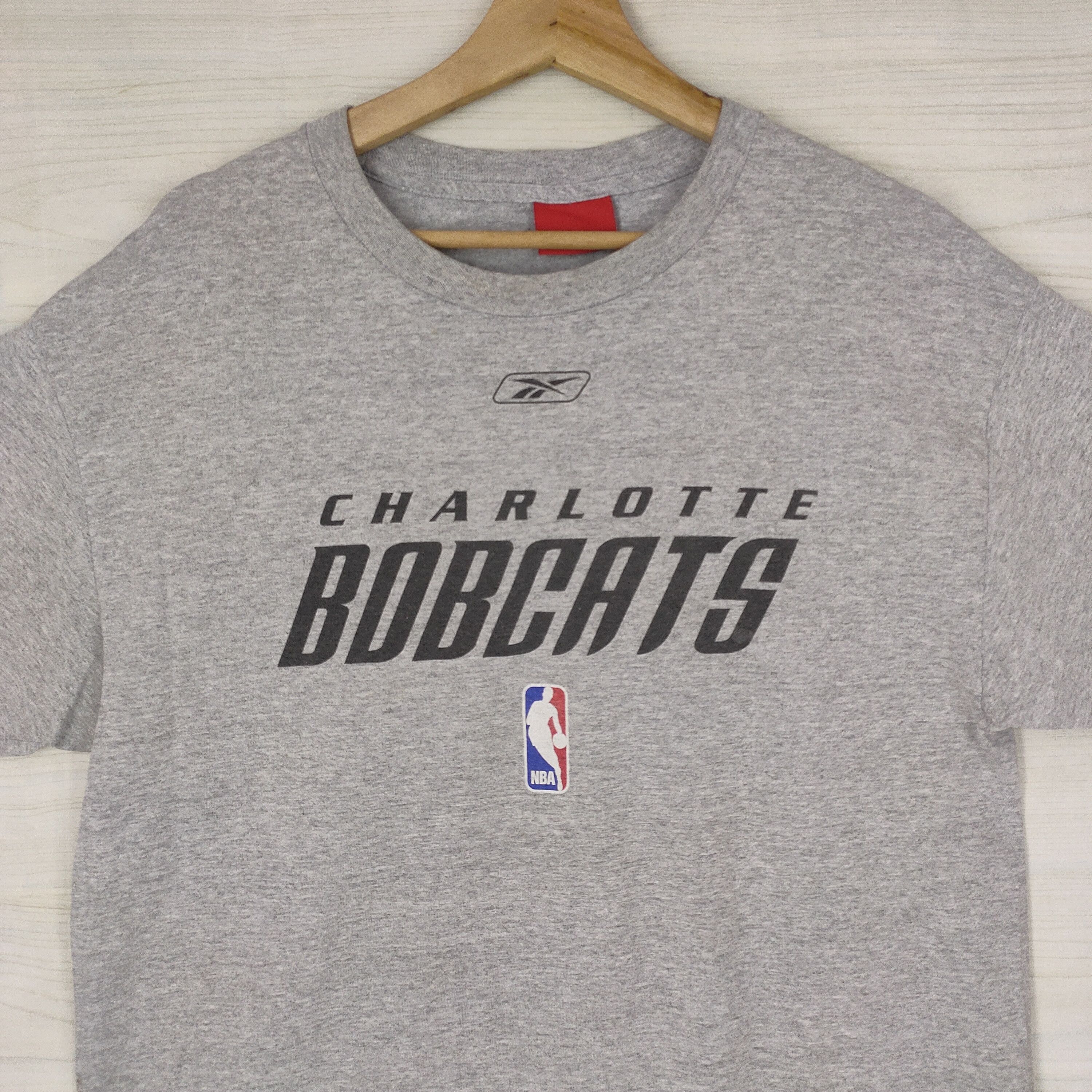 NBA × Reebok × Vintage Y2K NBA Charlotte Bobcats Reebok Tee ini Size US M / EU 48-50 / 2 - 5 Thumbnail