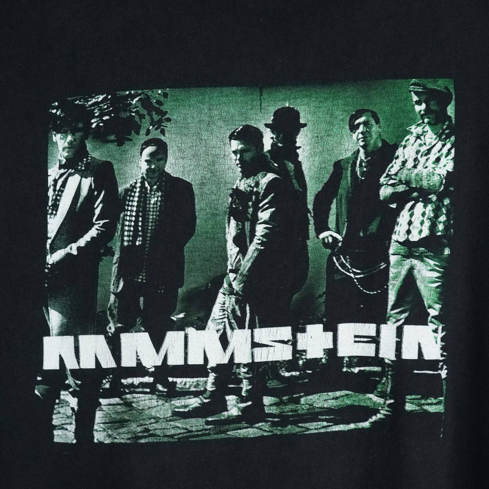 Band Tees × Vintage early 2000s Rammstein t shirt Size US XL / EU 56 / 4 - 2 Thumbnail