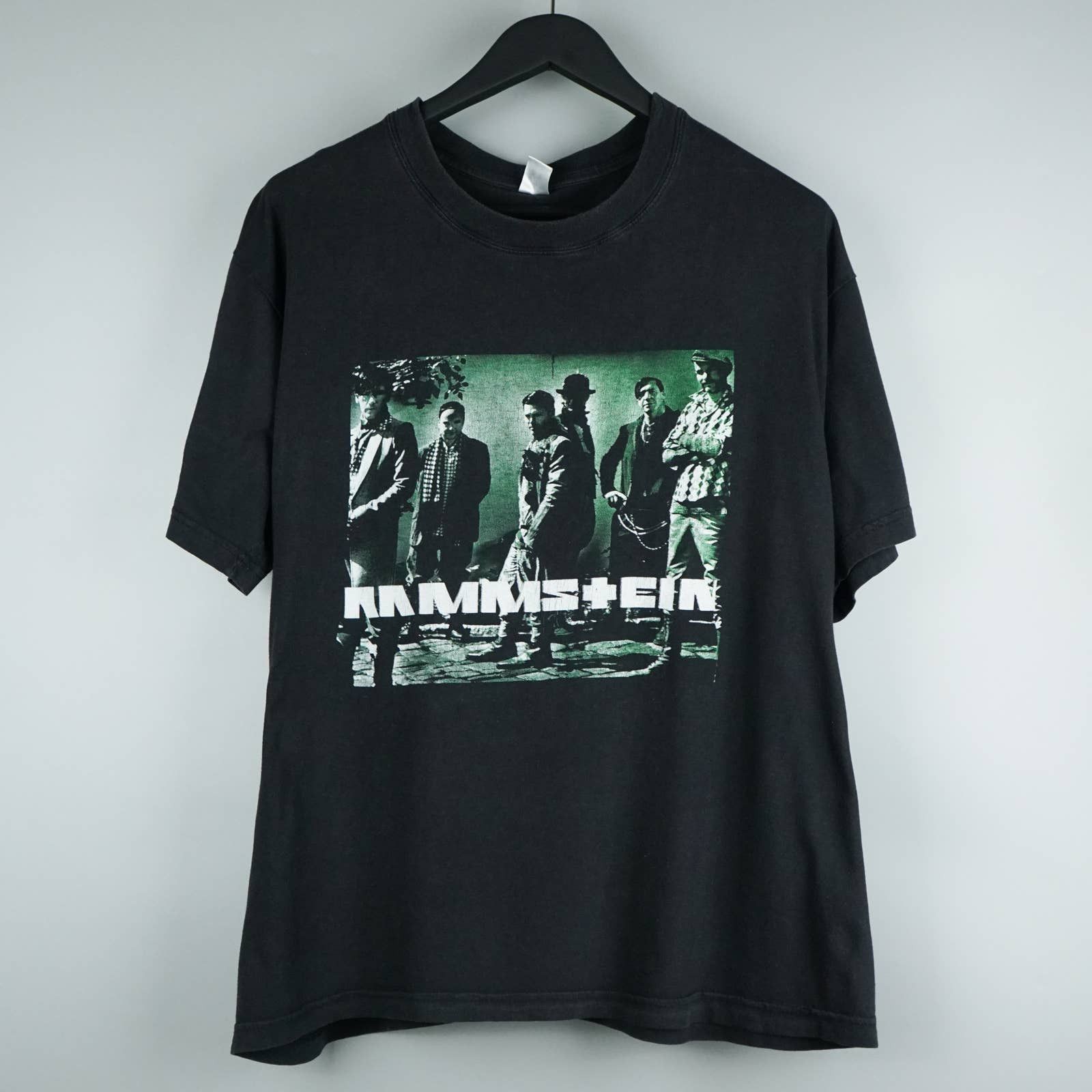 Band Tees × Vintage early 2000s Rammstein t shirt Size US XL / EU 56 / 4 - 1 Thumbnail