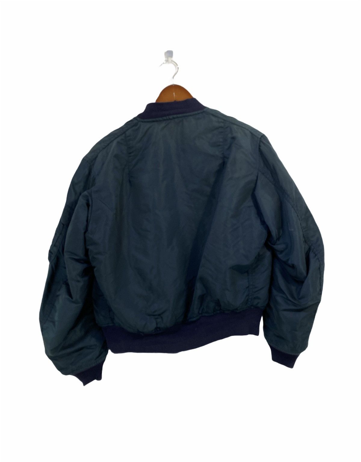 Alpha Industries × Vintage Vintage Alpha Industries MA-1 Bomber Jacket Reversible Size US M / EU 48-50 / 2 - 3 Thumbnail