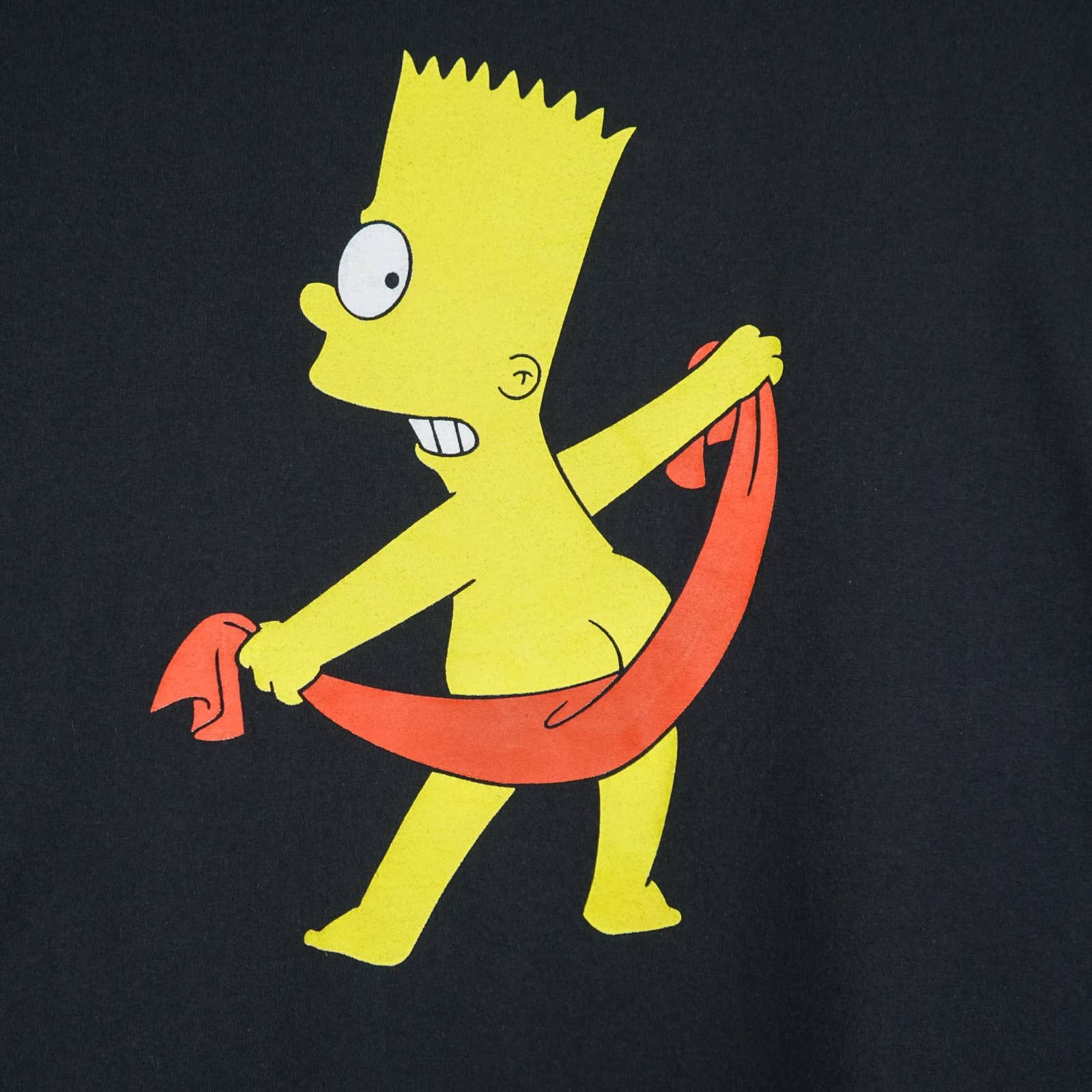 Vintage Naked Bart Simpson t shirt 1990s | Grailed