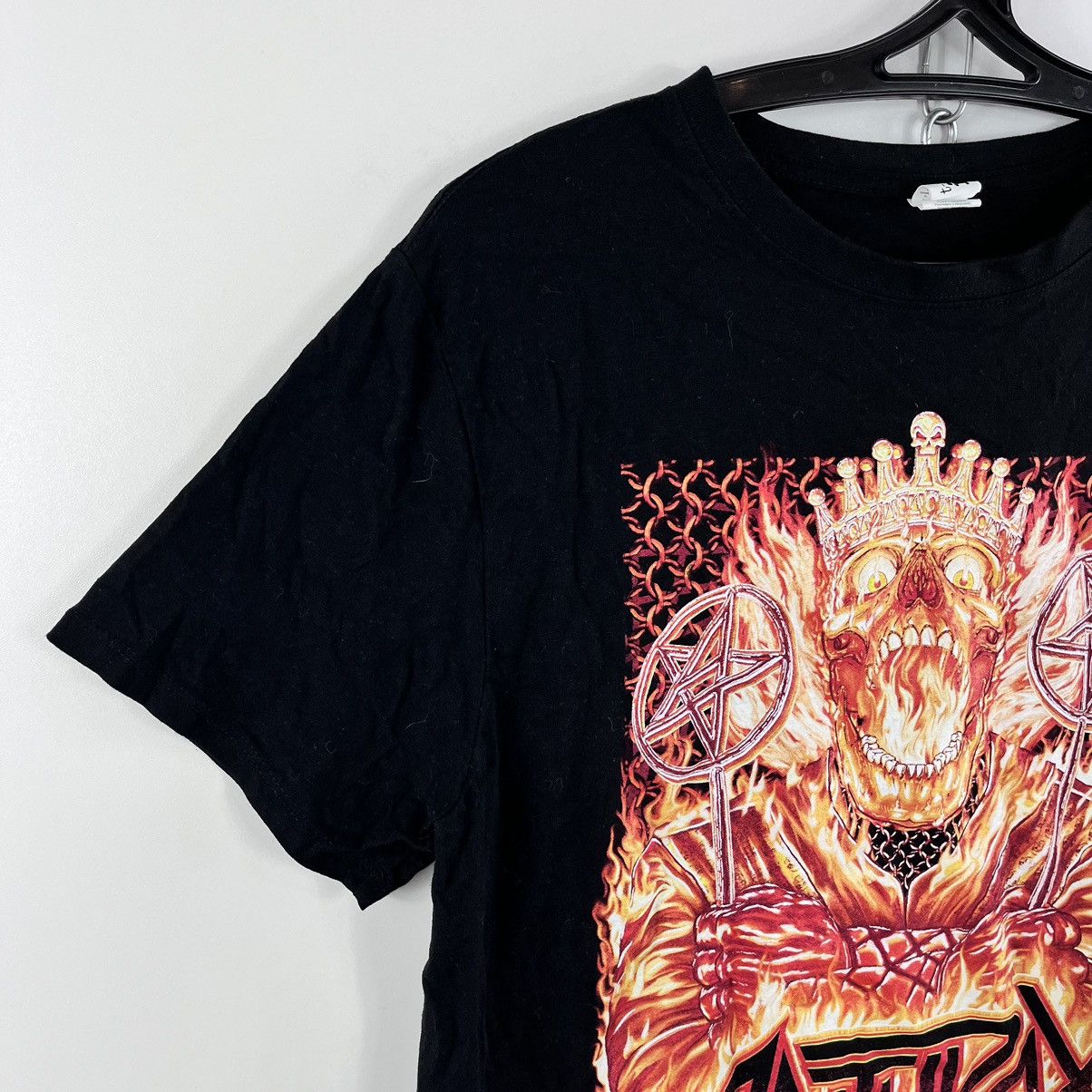 Band Tees Anthrax 2022 Tour 4OTH Anniversary Rock T-Shirt Size M Size US M / EU 48-50 / 2 - 3 Thumbnail