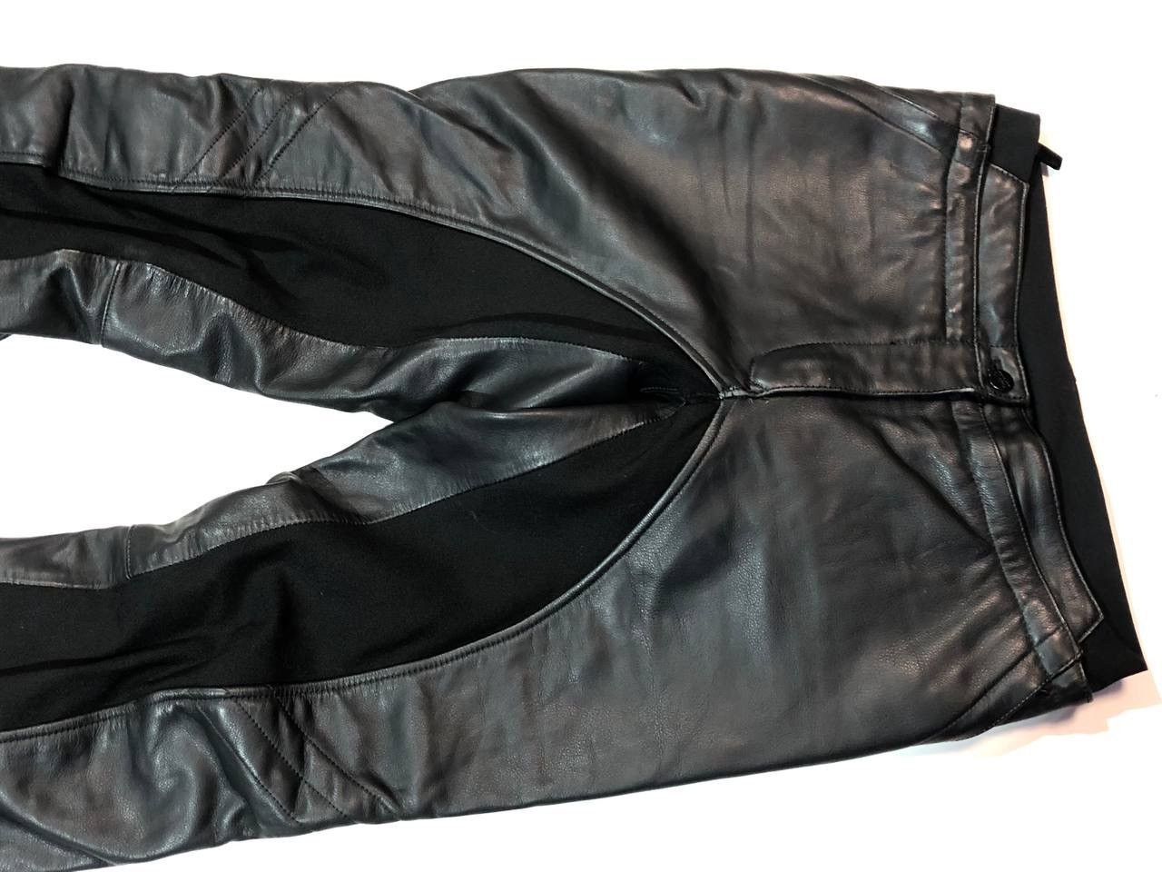 Leather IXS Leather Moto Racing Pants Vintage Size US 31 - 4 Thumbnail