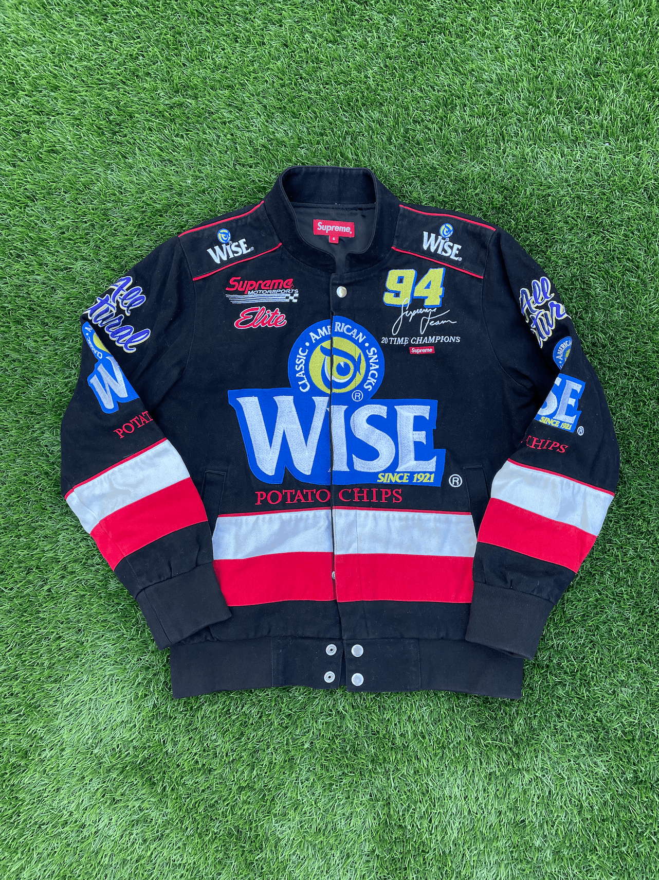 Supreme Supreme Wise Racing Jacket | Size Small (FW/13) | Grailed