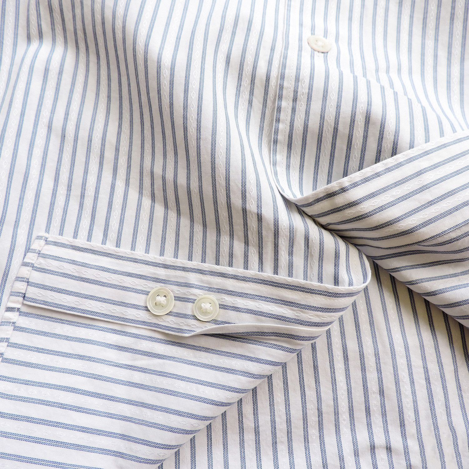 John Varvatos John Varvatos Stripes Long Sleeve Shirt Size US M / EU 48-50 / 2 - 5 Thumbnail