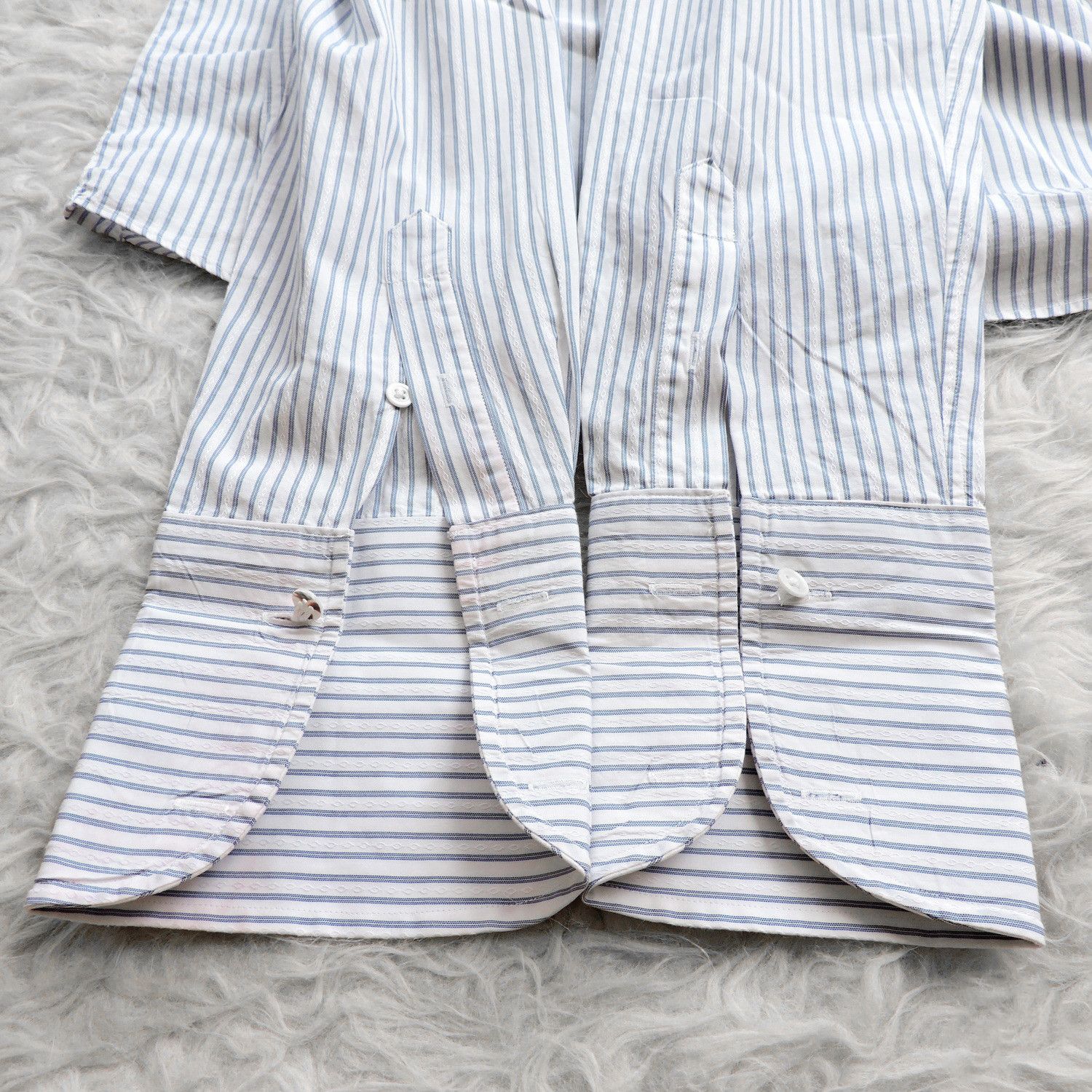 John Varvatos John Varvatos Stripes Long Sleeve Shirt Size US M / EU 48-50 / 2 - 7 Thumbnail