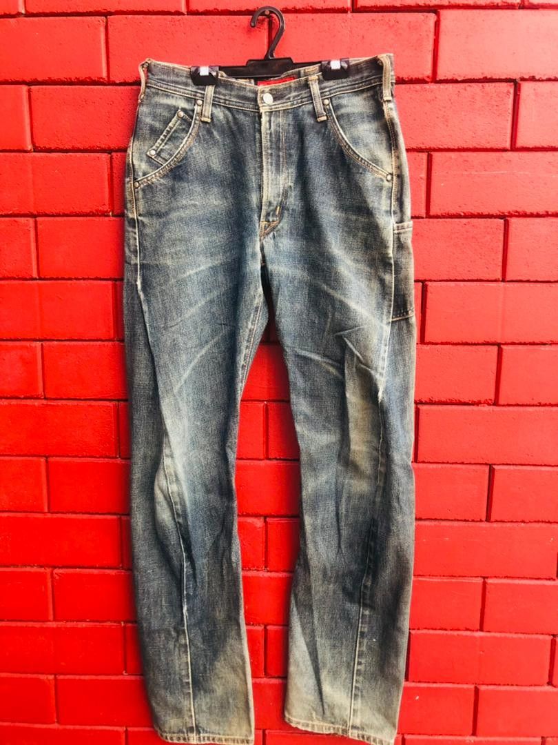 image of Edwin E Funtion Japanese Designer Fashion Style in Dark Blue, Men's (Size 29)