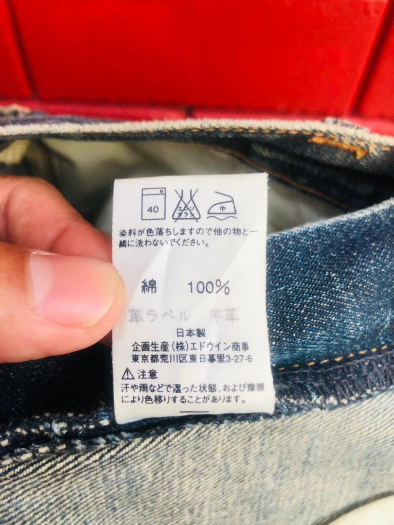 Edwin × Japanese Brand × Vintage Vintage Edwin E Funtion Japanese Designer Fashion Style Size US 29 - 13 Thumbnail