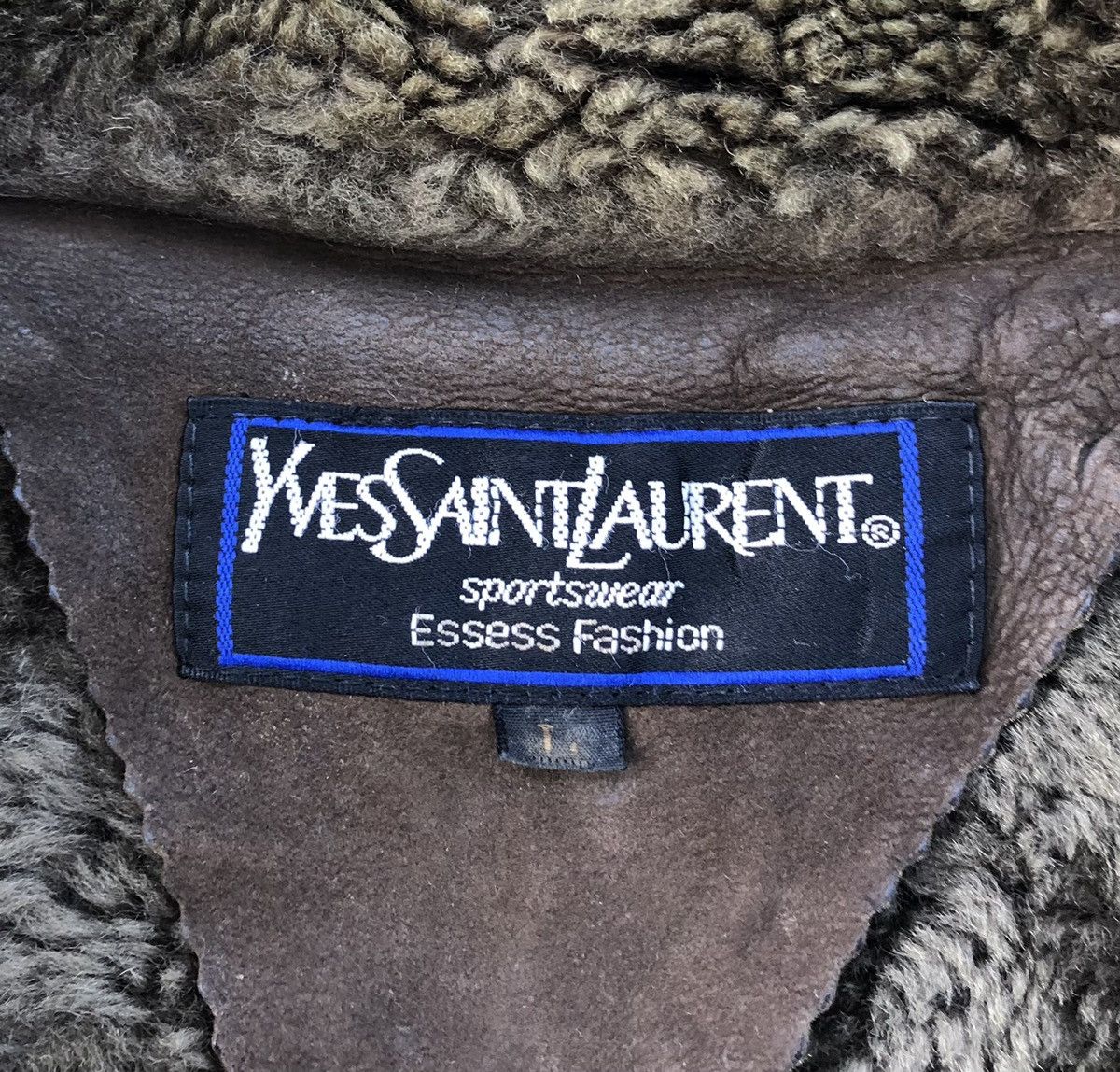 Yves Saint Laurent 🔥Vintage YvesSaintLaurent US Sheepskin Sherling Jacket Size US L / EU 52-54 / 3 - 12 Thumbnail