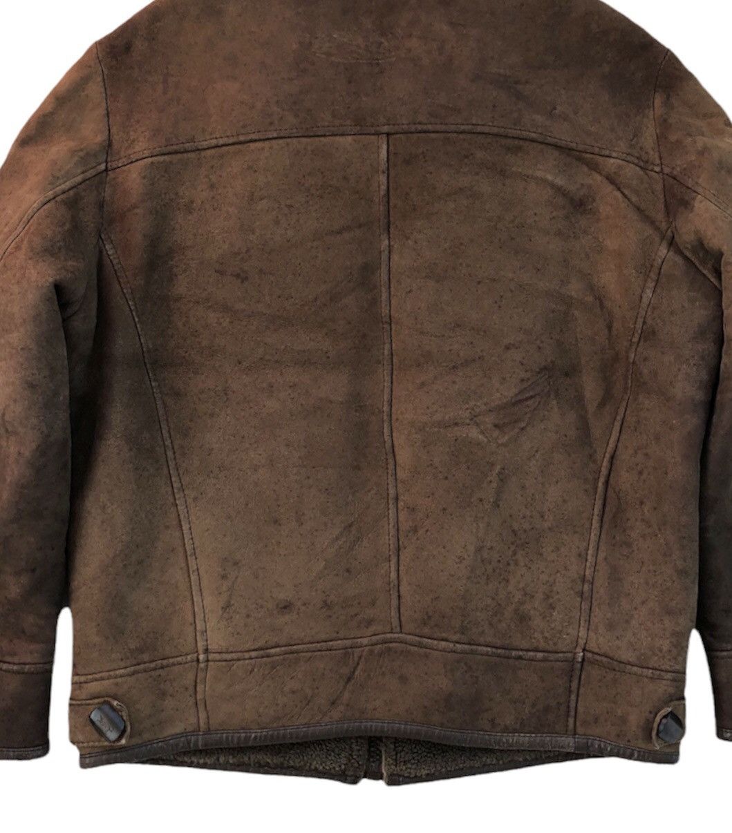 Yves Saint Laurent 🔥Vintage YvesSaintLaurent US Sheepskin Sherling Jacket Size US L / EU 52-54 / 3 - 18 Thumbnail