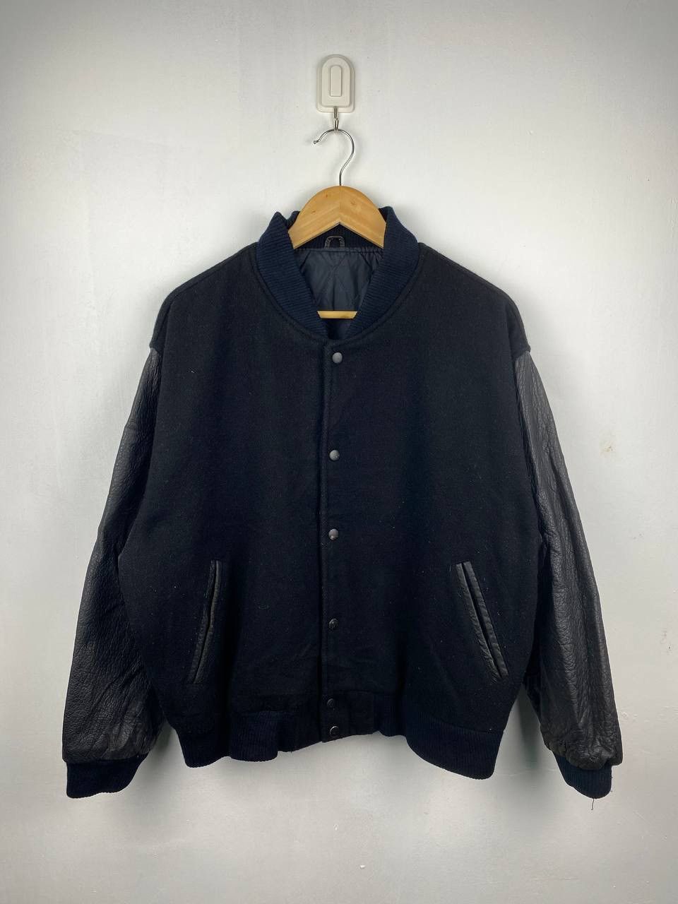 Japanese Brand Vintage Milano Varsity Jacket Oversized Baggy Size US M / EU 48-50 / 2 - 2 Thumbnail