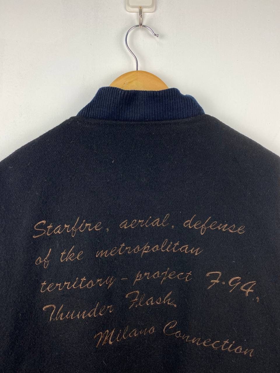 Japanese Brand Vintage Milano Varsity Jacket Oversized Baggy Size US M / EU 48-50 / 2 - 5 Thumbnail