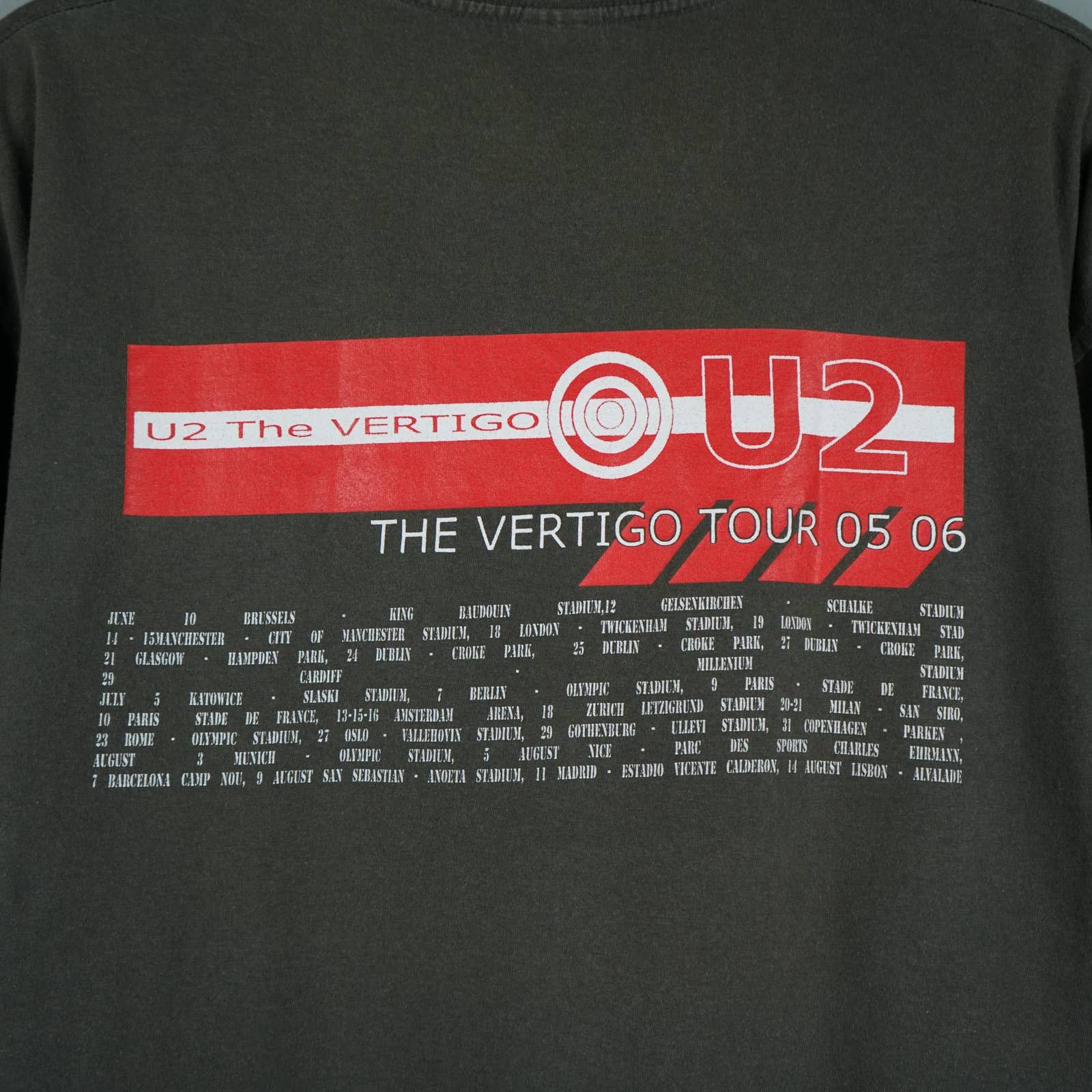 Band Tees × Vintage 2005 u2 t-shirt Size US XL / EU 56 / 4 - 6 Thumbnail