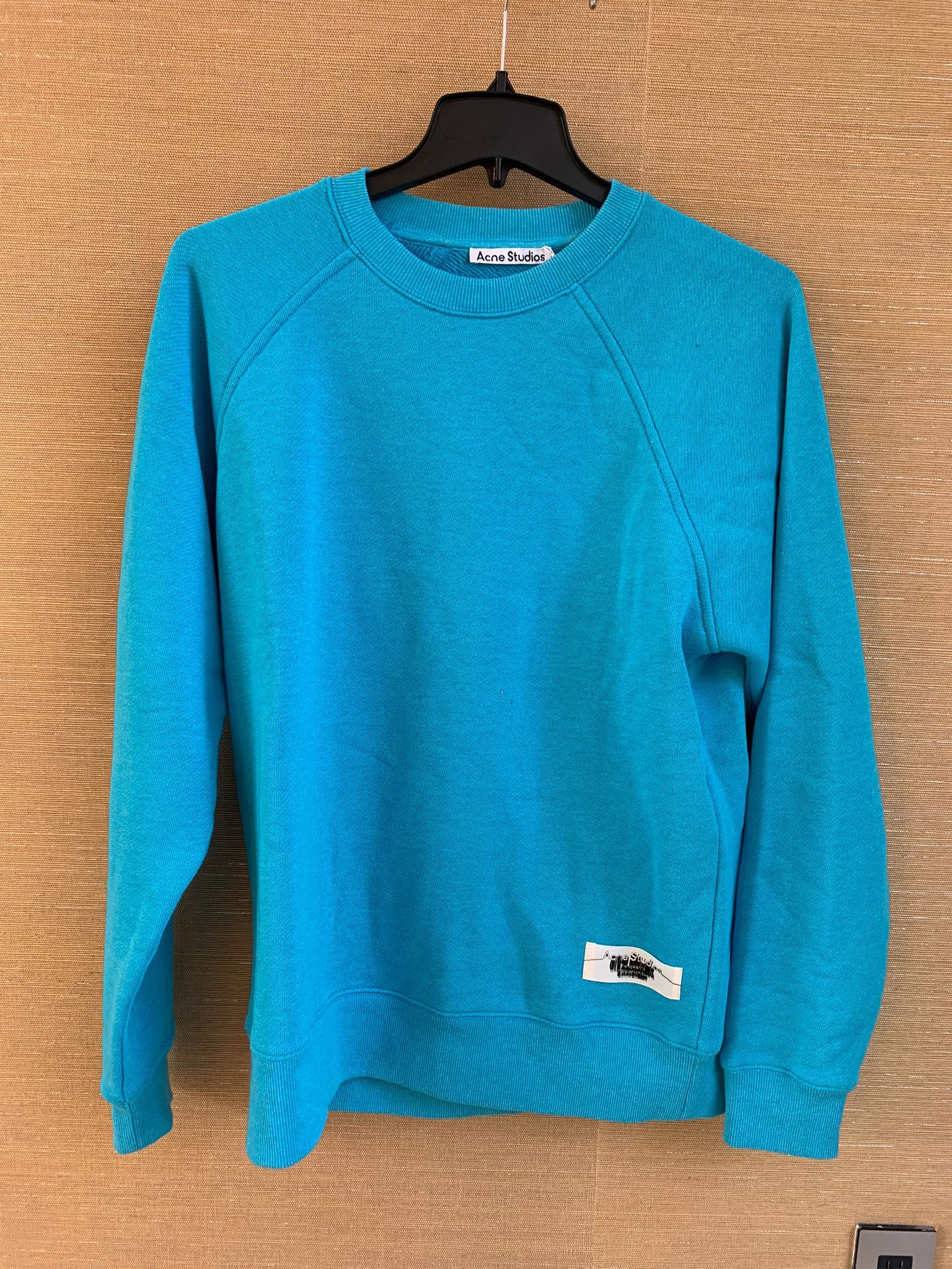 Acne Studios Raglan Sweater in Bright Blue Size US XL / EU 56 / 4 - 1 Thumbnail