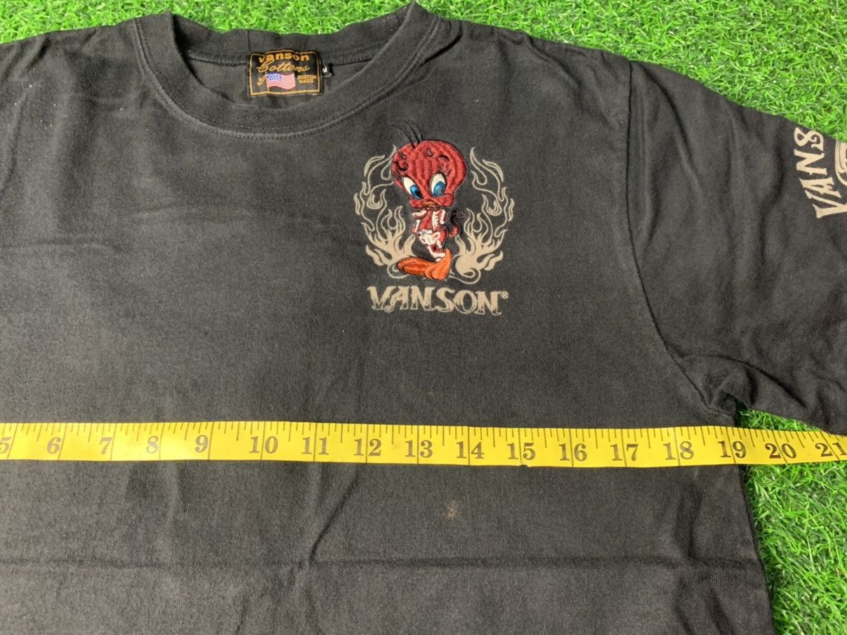 Cartoon Network Vanson Leathers X Tweety Motorcycles Speed King Tee Size US M / EU 48-50 / 2 - 12 Thumbnail